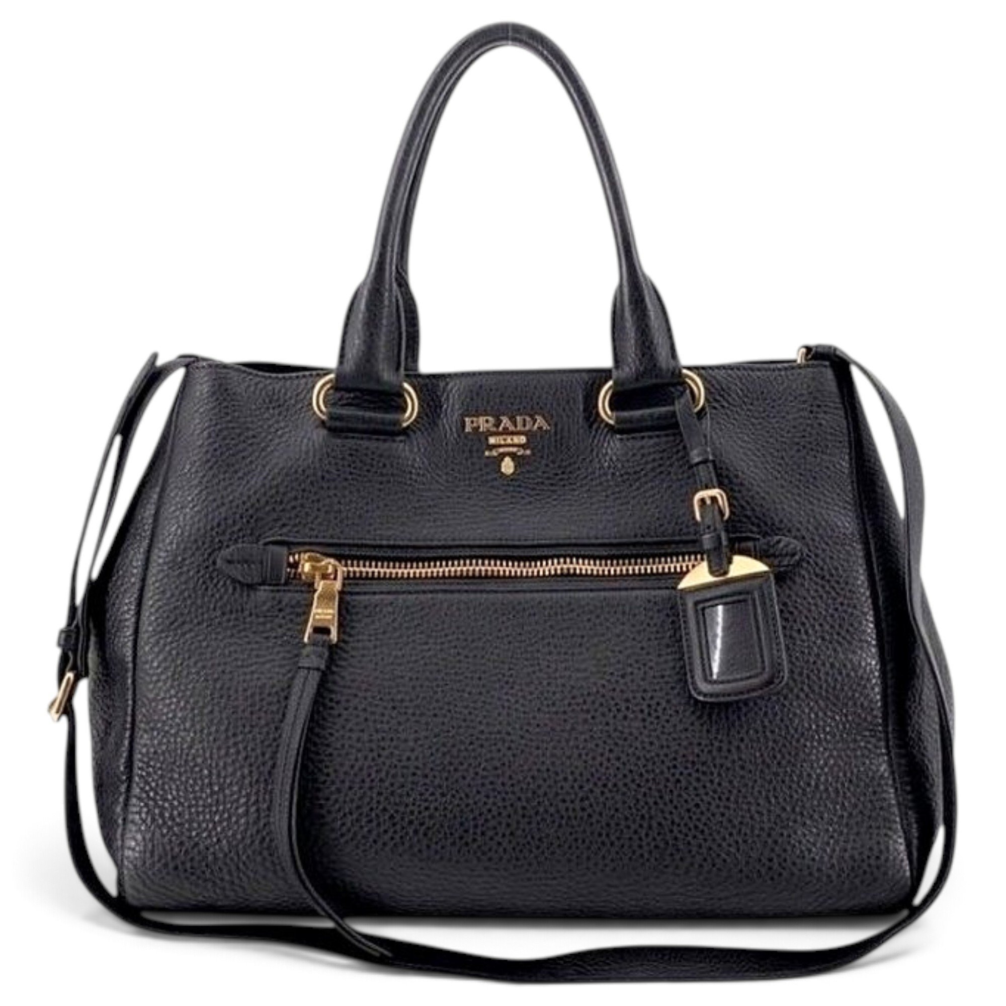 Leather tote