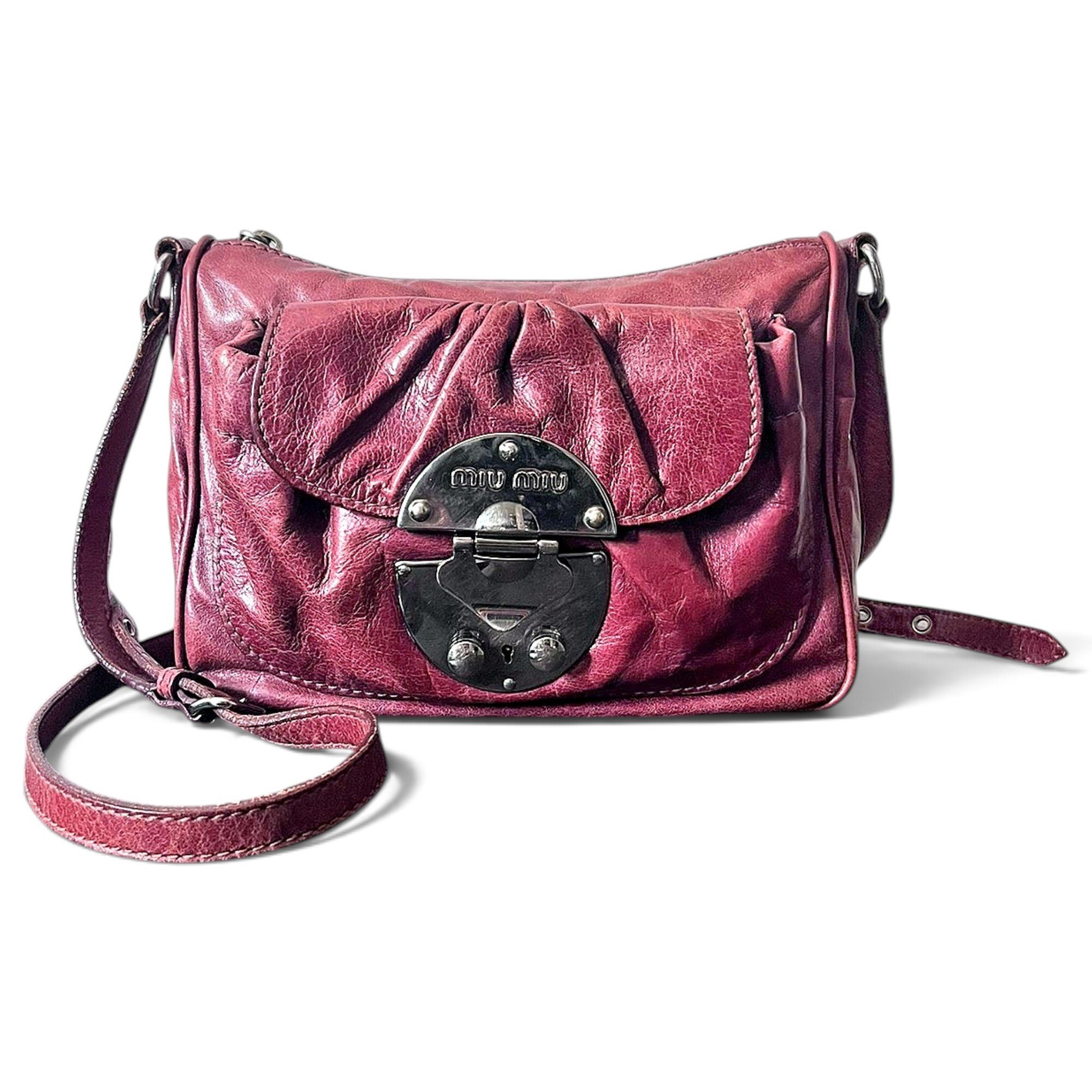 Leather handbag