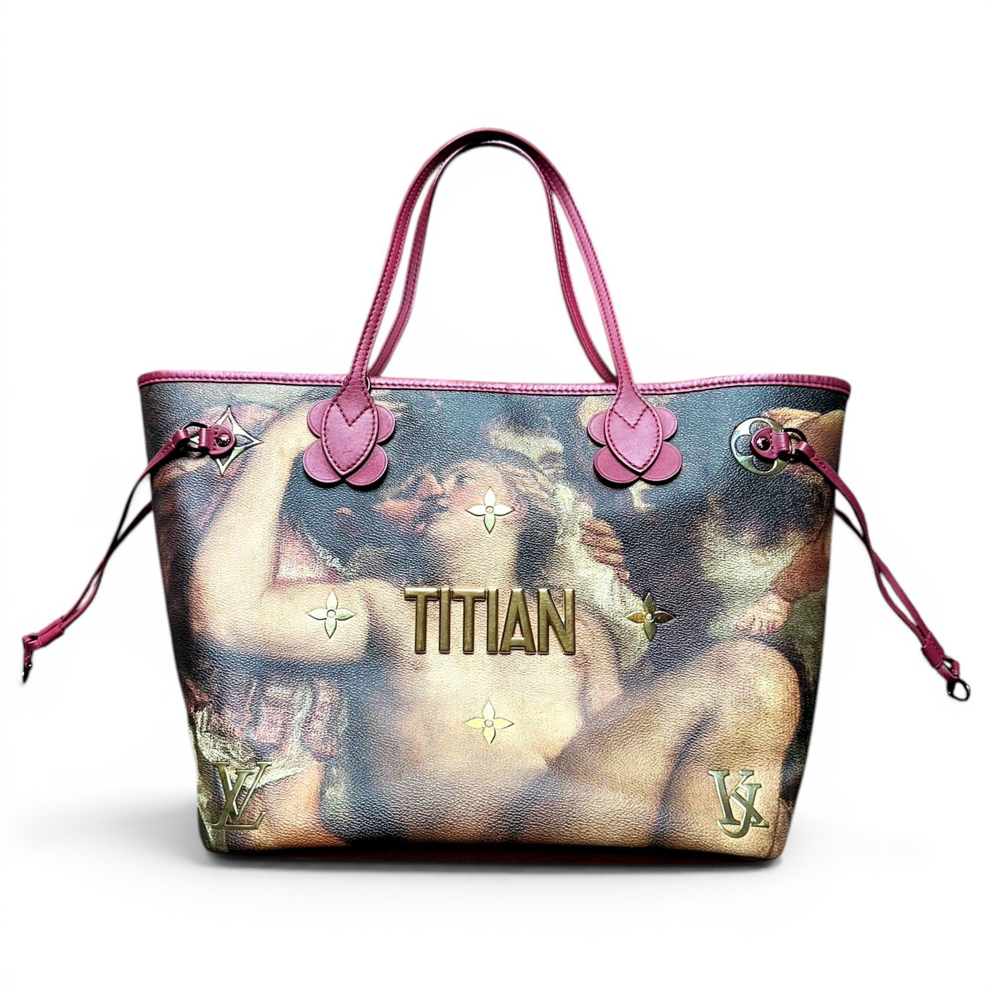 Leather travel bag
