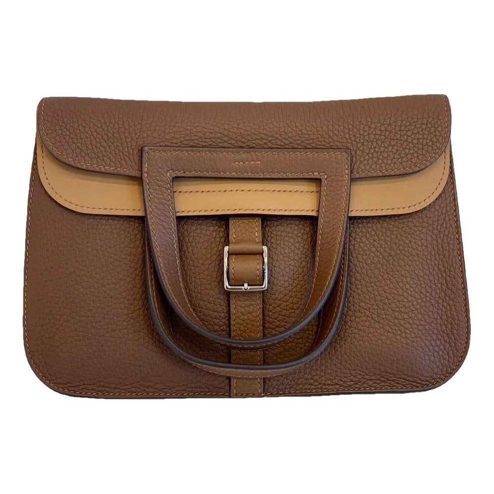 Halzan leather handbag