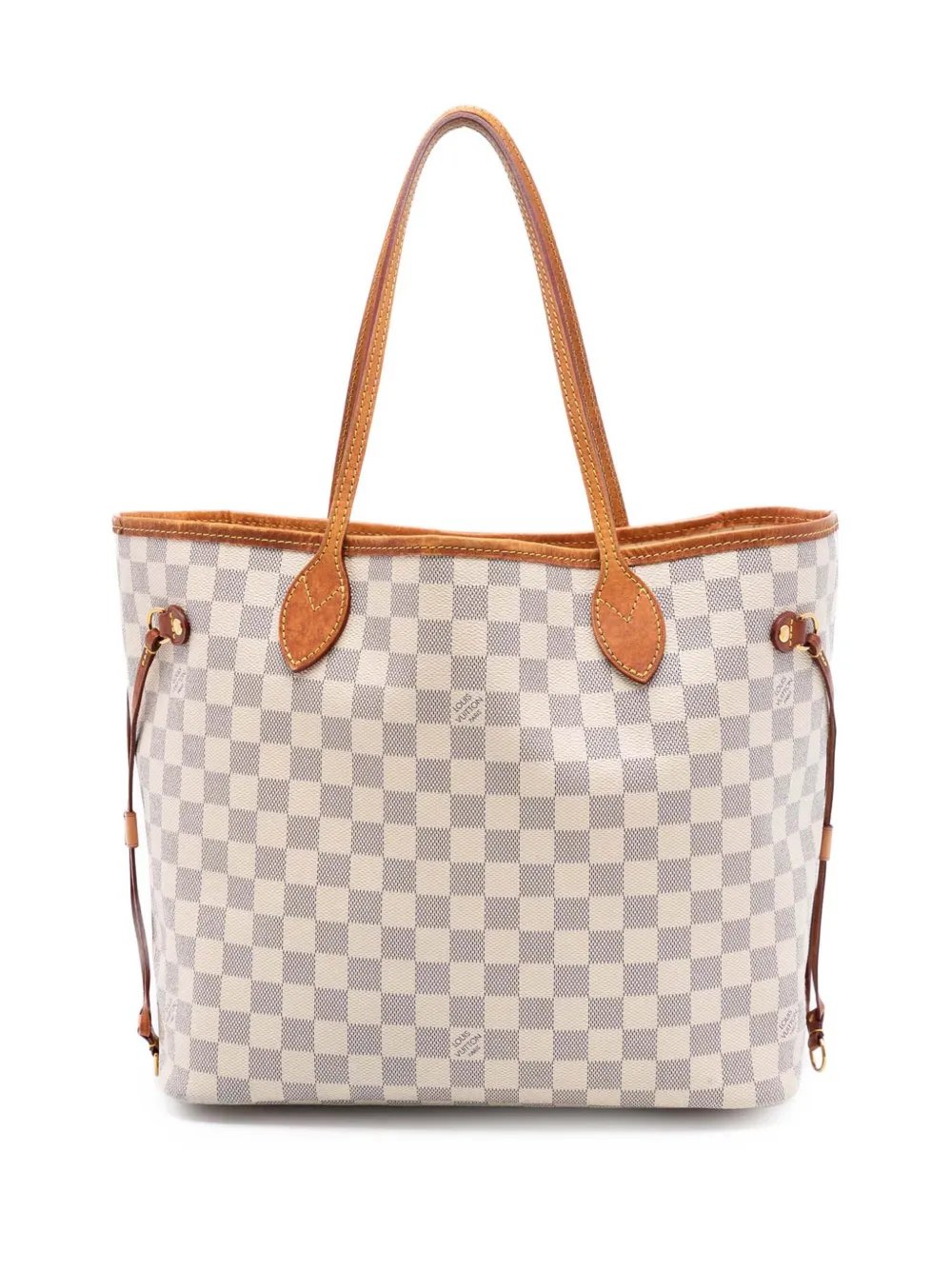 2019 Damier Azur Neverfull MM tote bag
