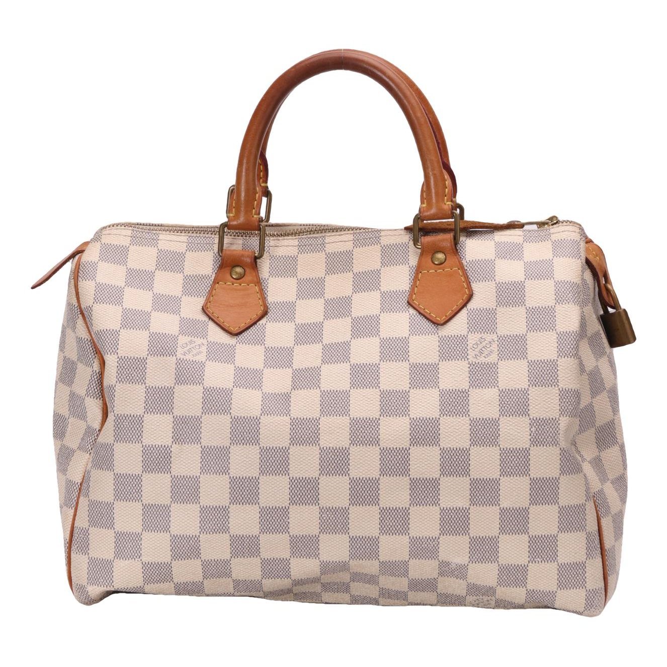 Speedy leather handbag