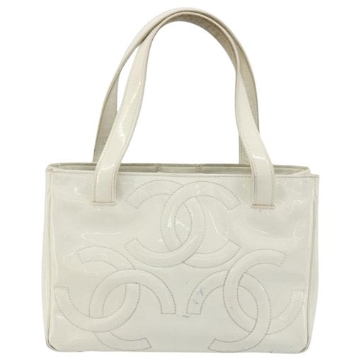 Patent leather handbag