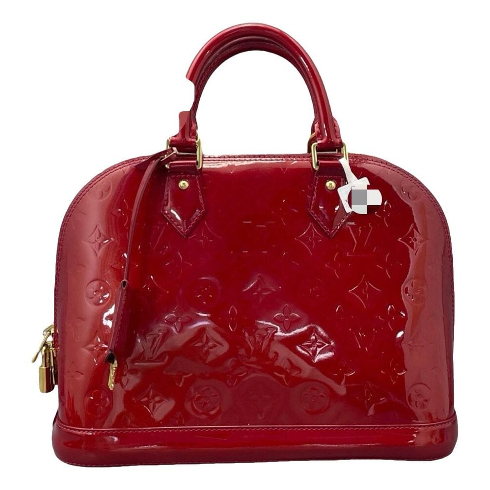 Alma patent leather handbag
