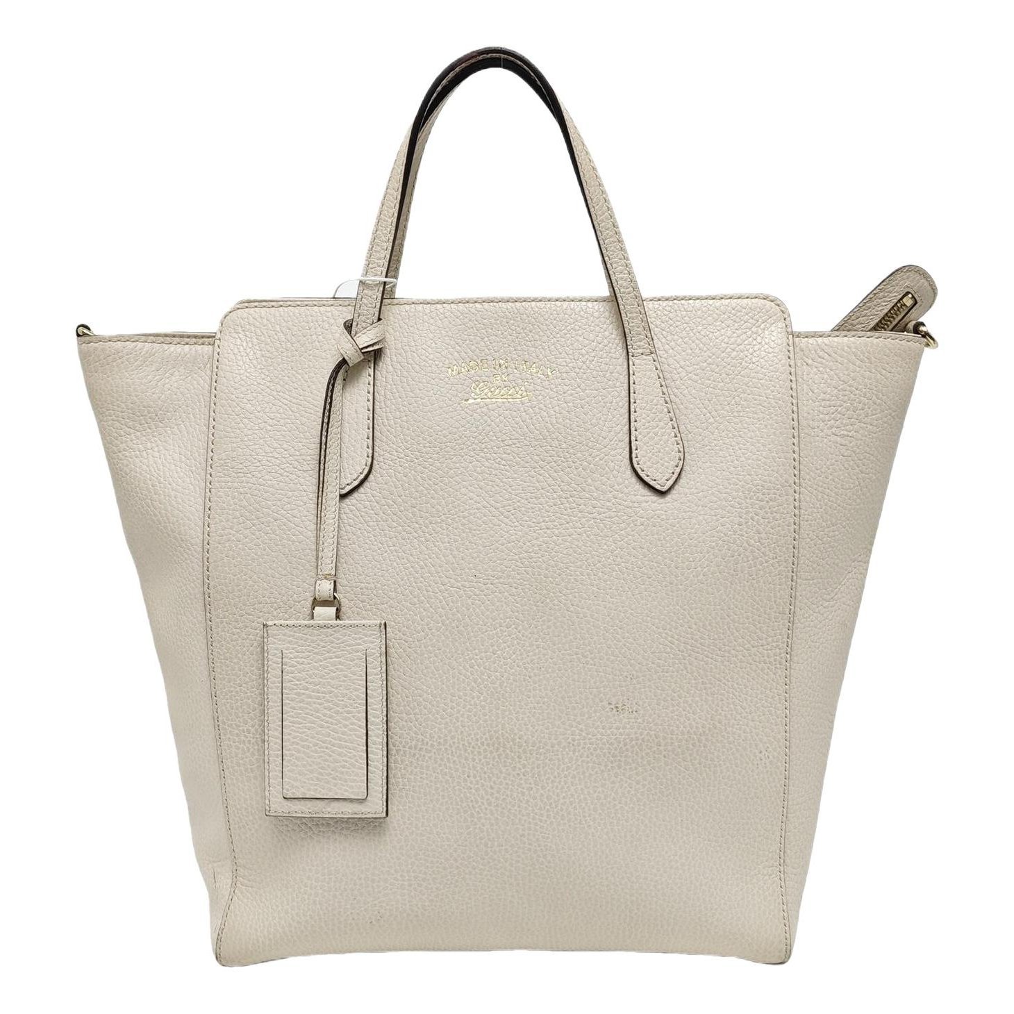 Swing leather handbag