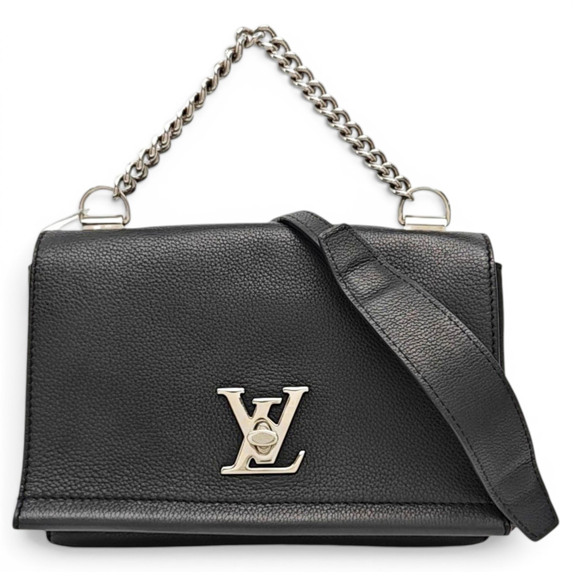 Lockme leather handbag