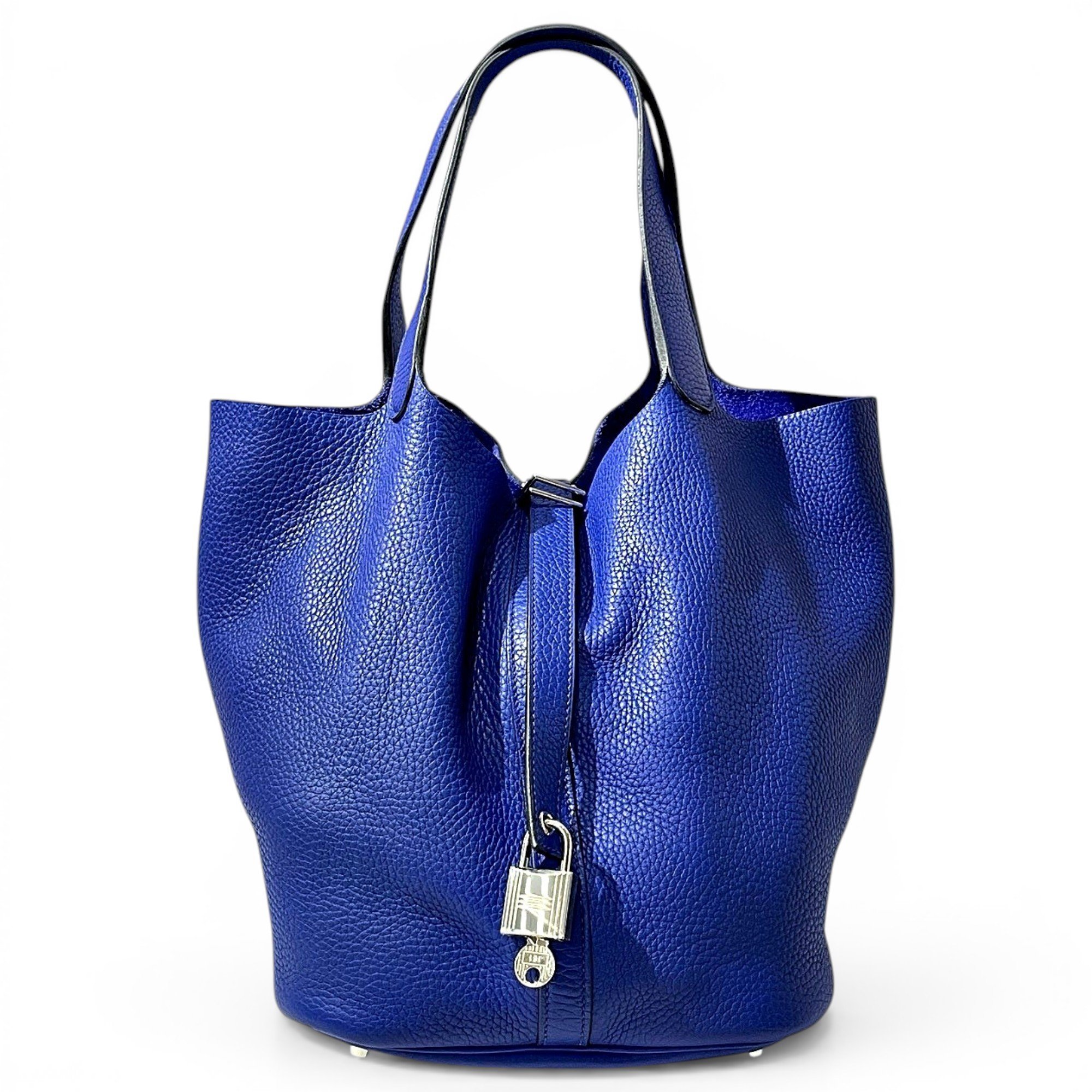 Picotin leather handbag