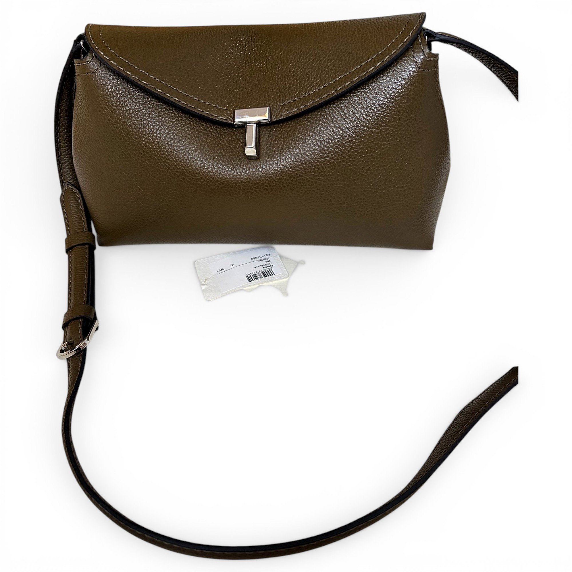 Toteme T-Lock leather handbag