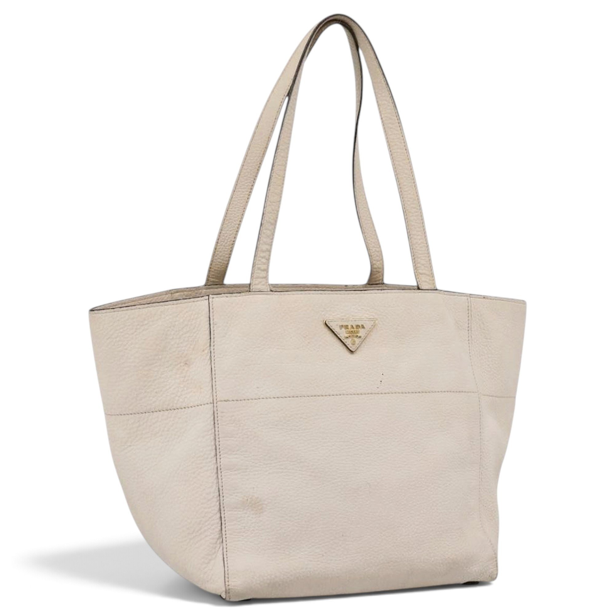 Leather tote