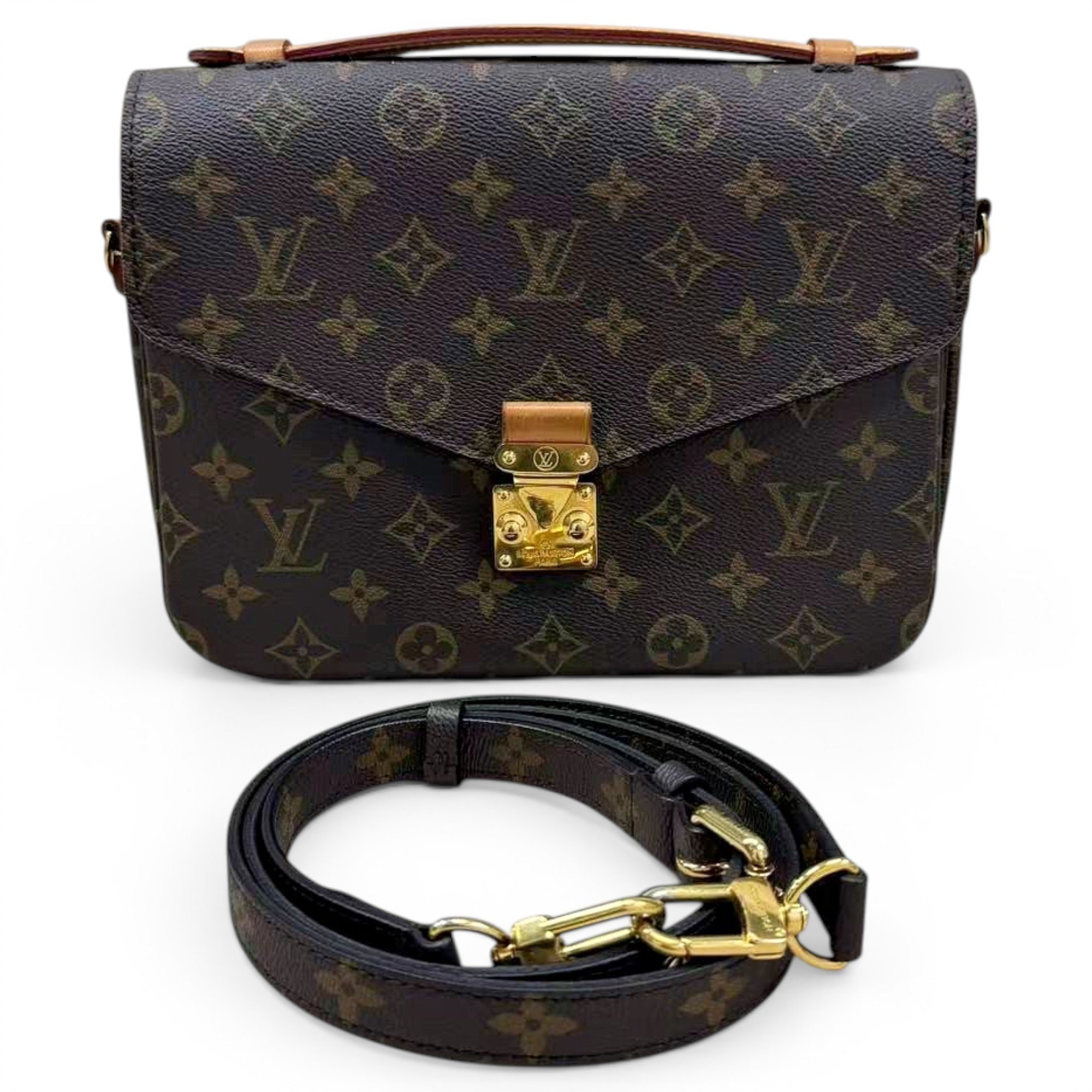 Metis leather crossbody bag