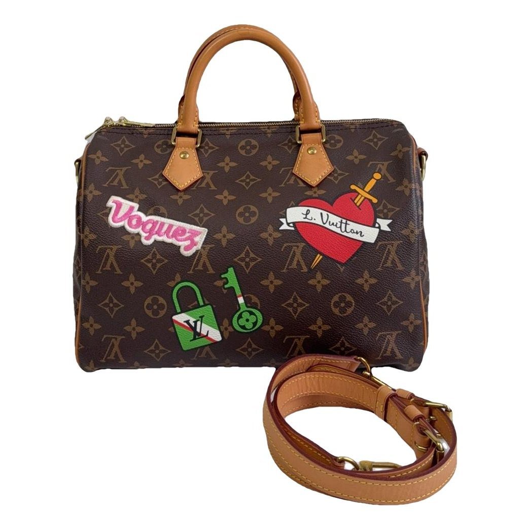Speedy Bandoulière leather handbag