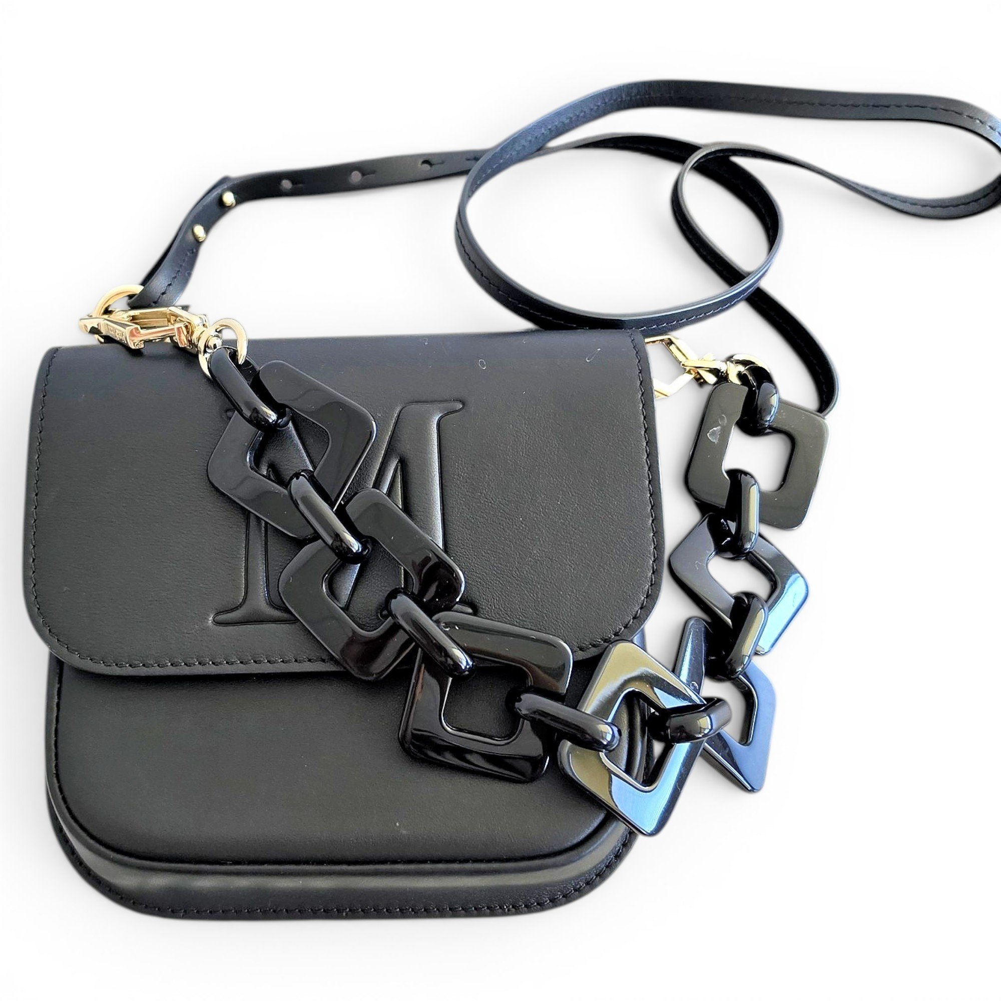 Leather crossbody bag