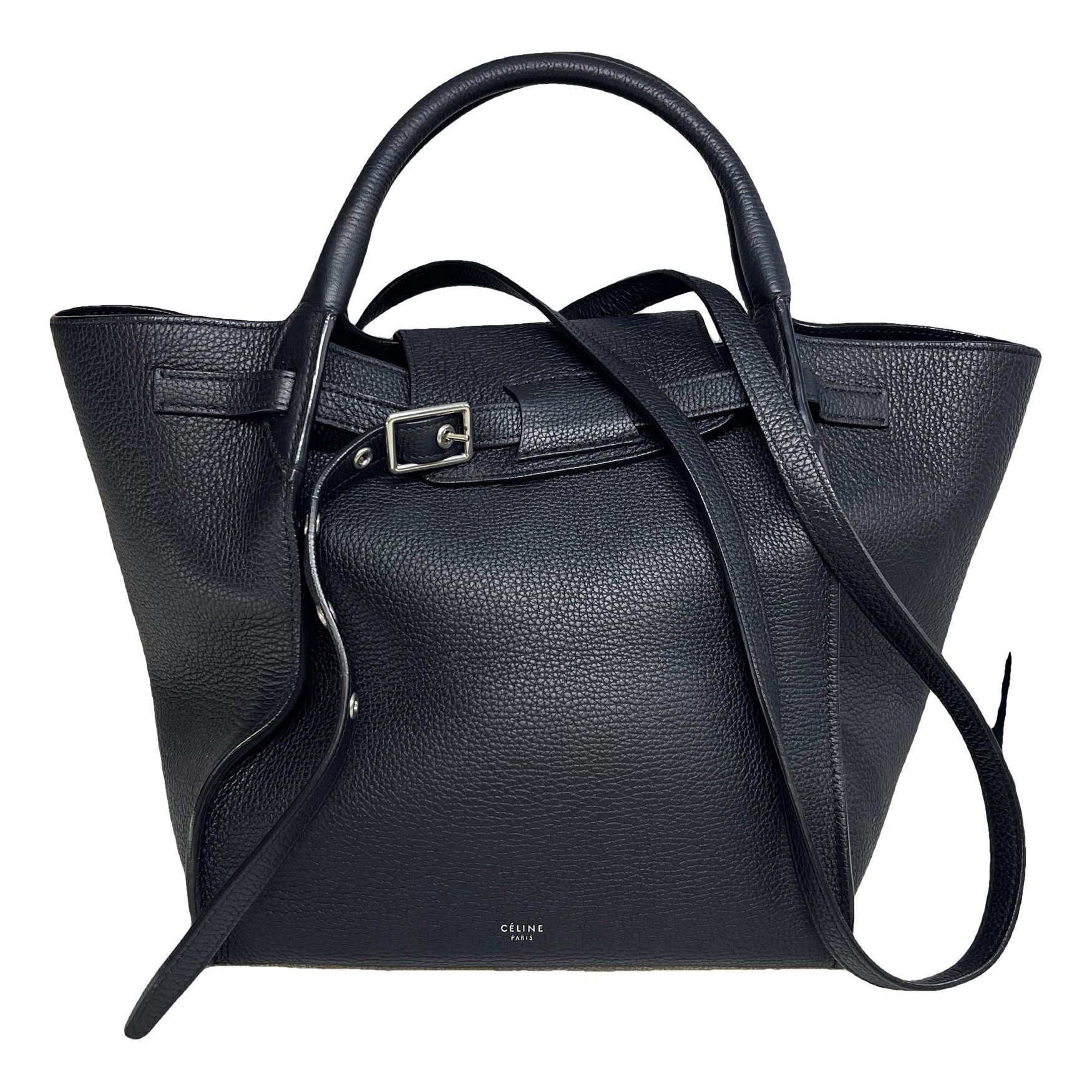 Big Bag leather handbag