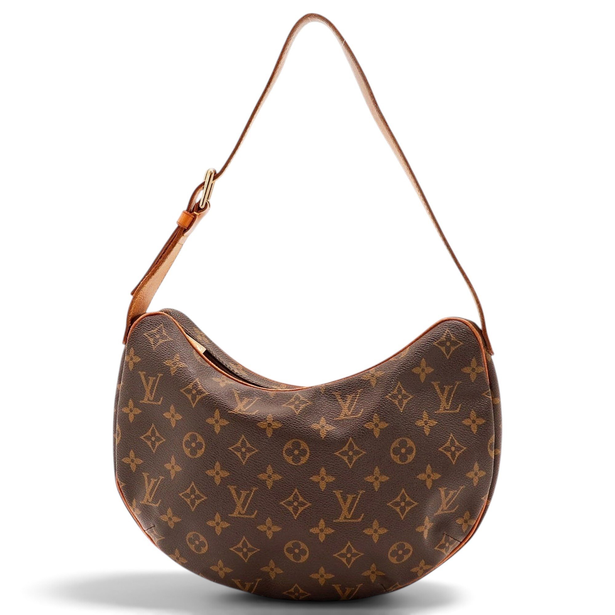Croissant cloth handbag