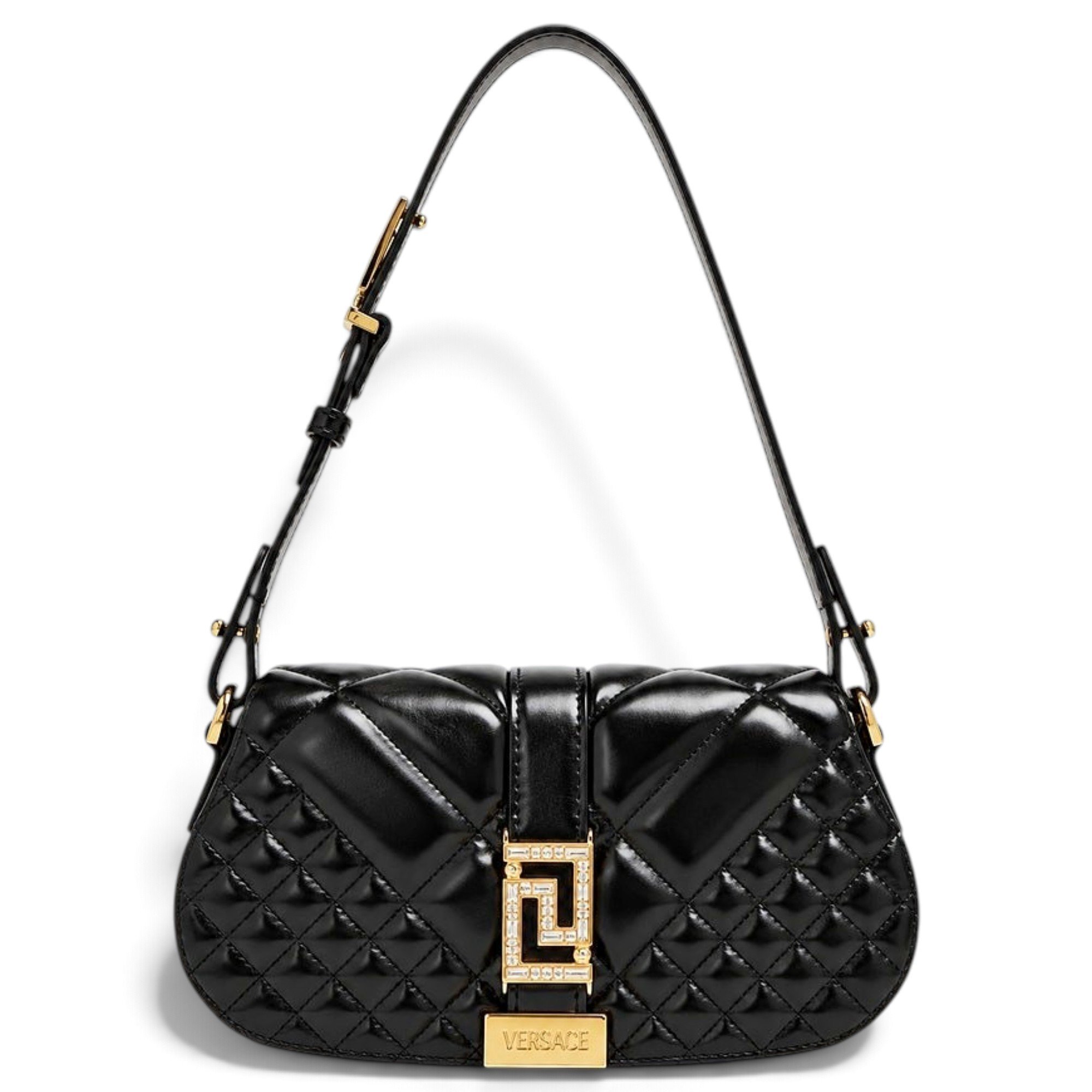 Greca Goddess leather handbag