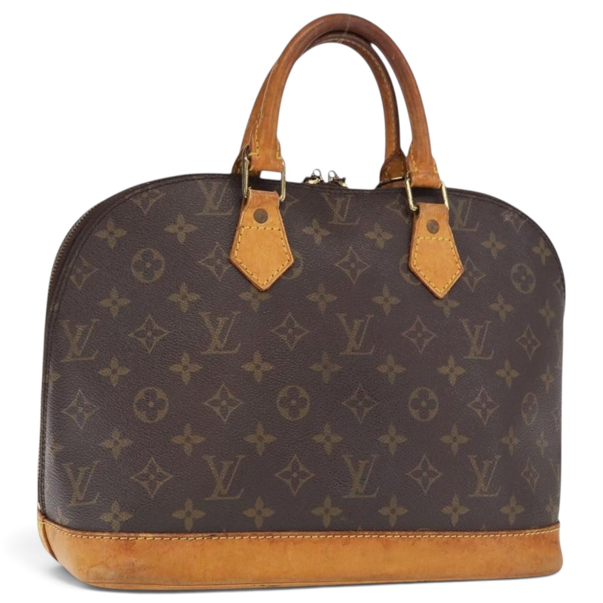 Alma leather handbag