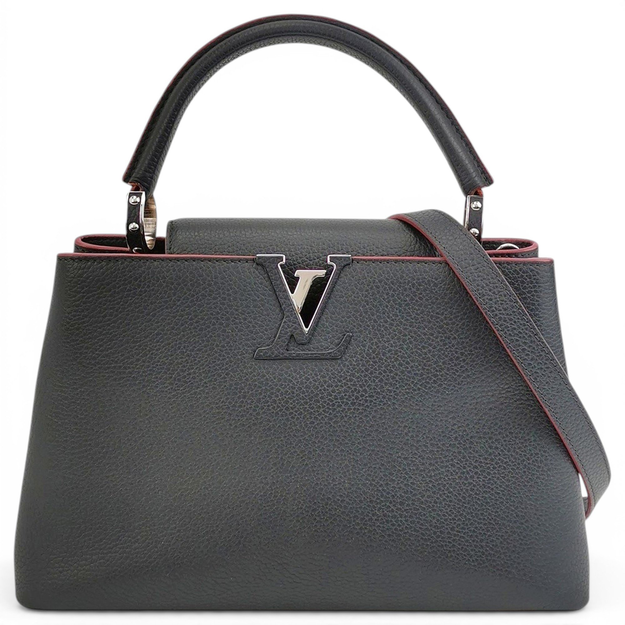 Capucines leather handbag