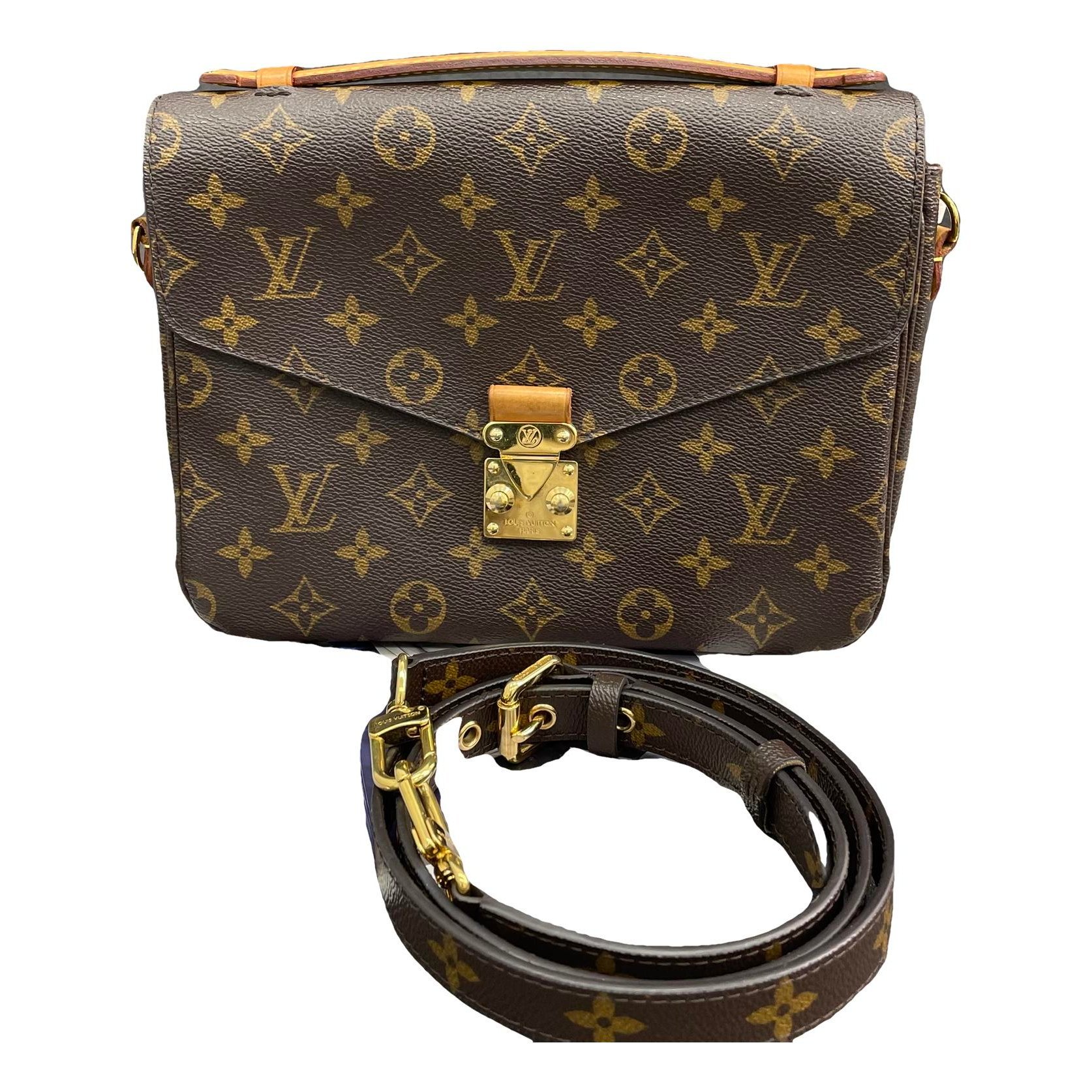 Metis leather handbag