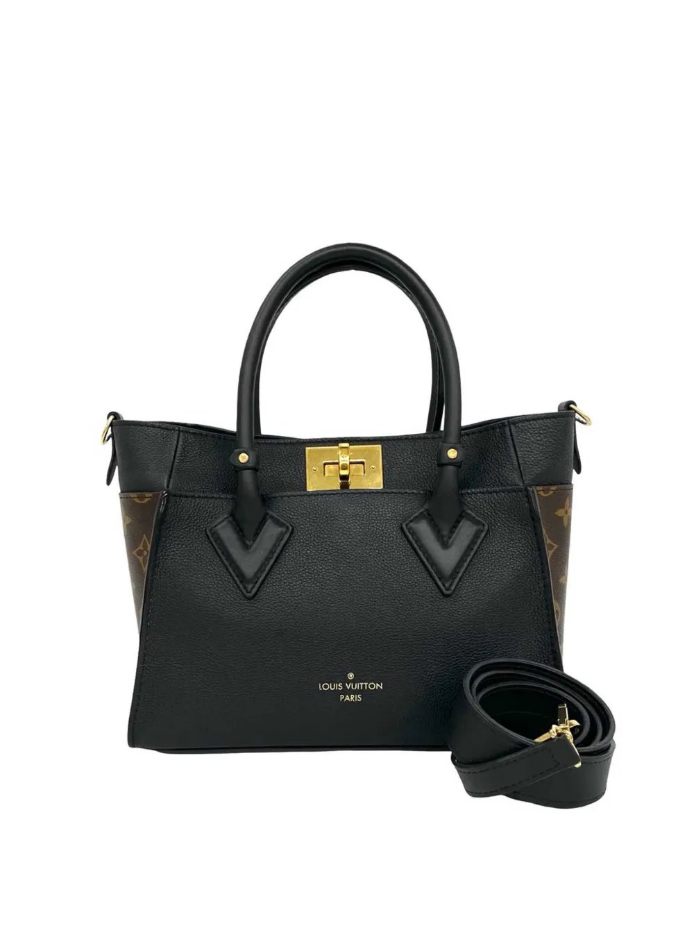 2021-2026 Monogram On My Side PM satchel