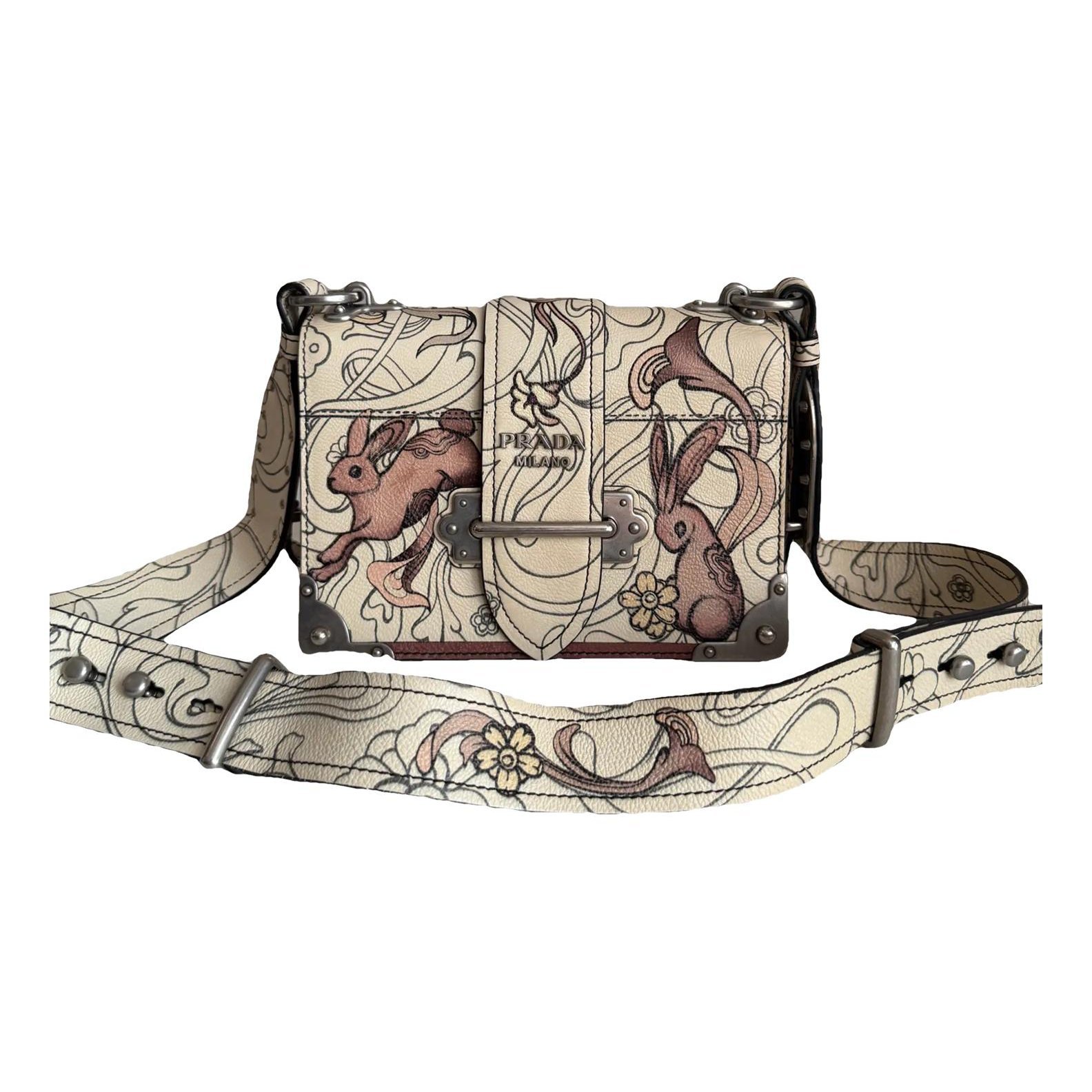 Cahier leather crossbody bag