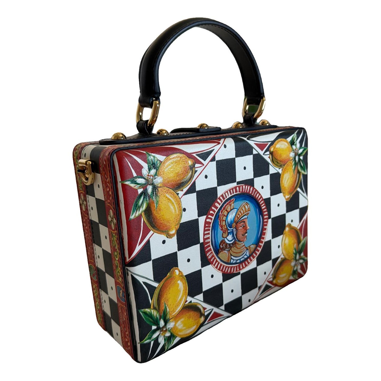 Leather handbag