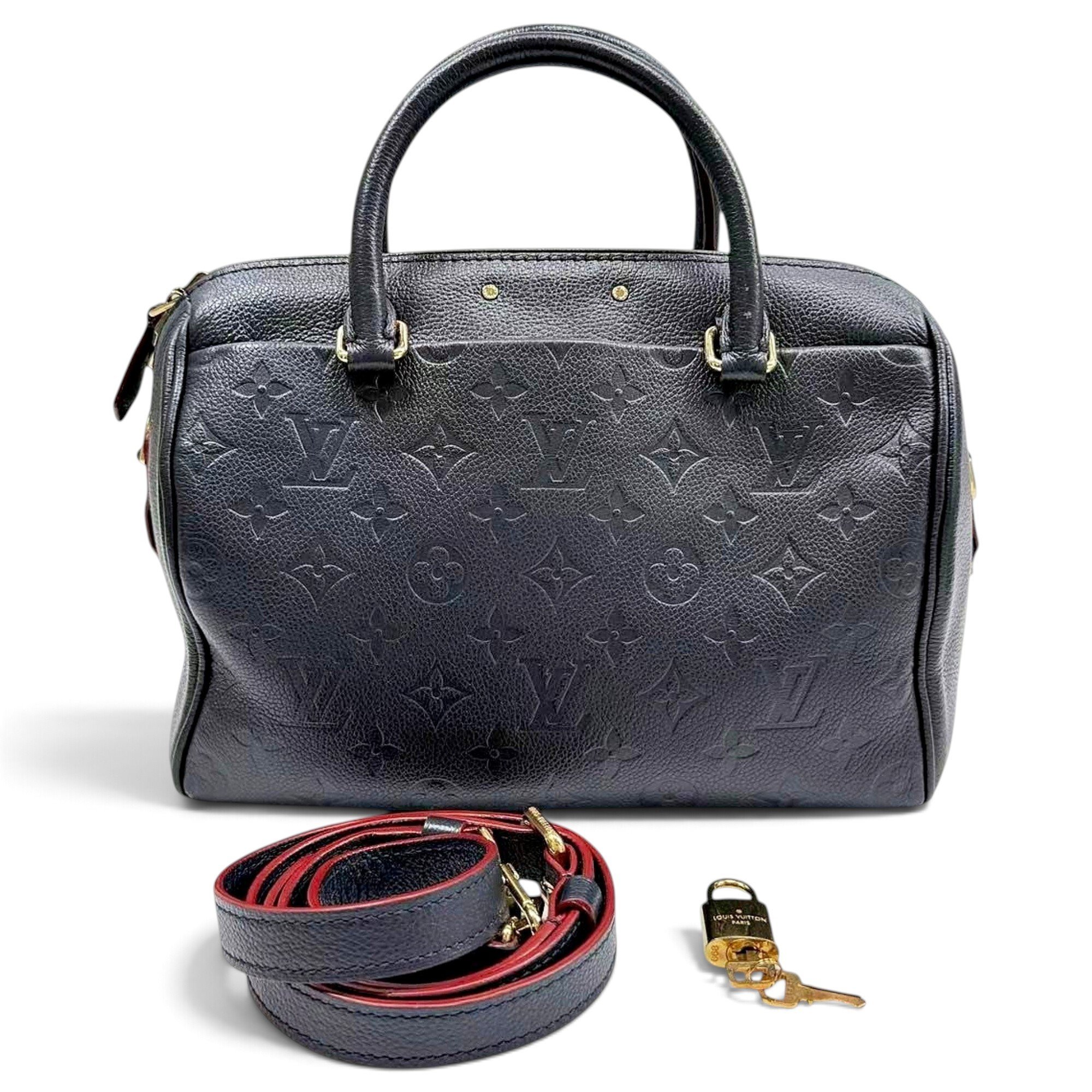 Louis Vuitton Speedy Bandoulière leather handbag