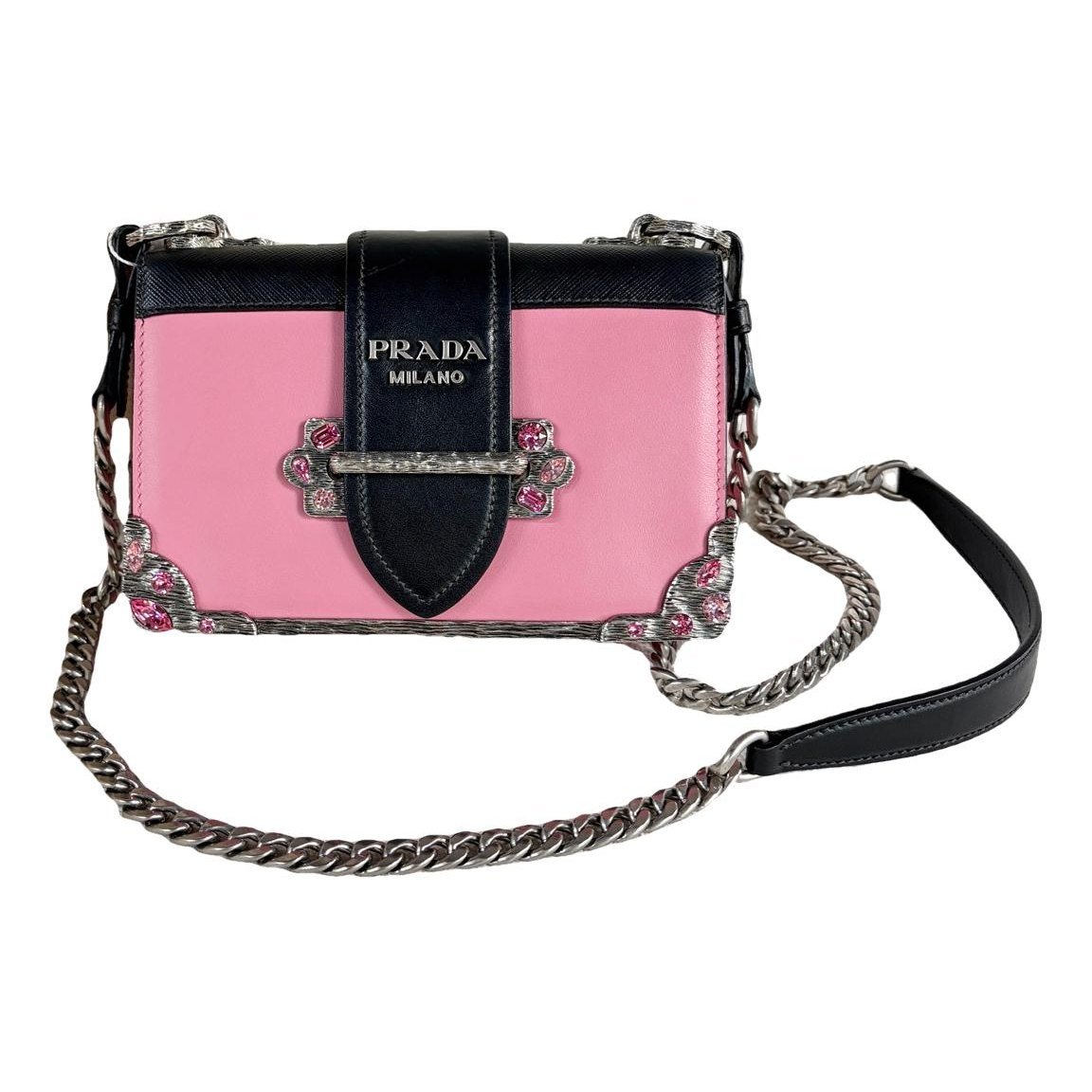 Cahier leather crossbody bag
