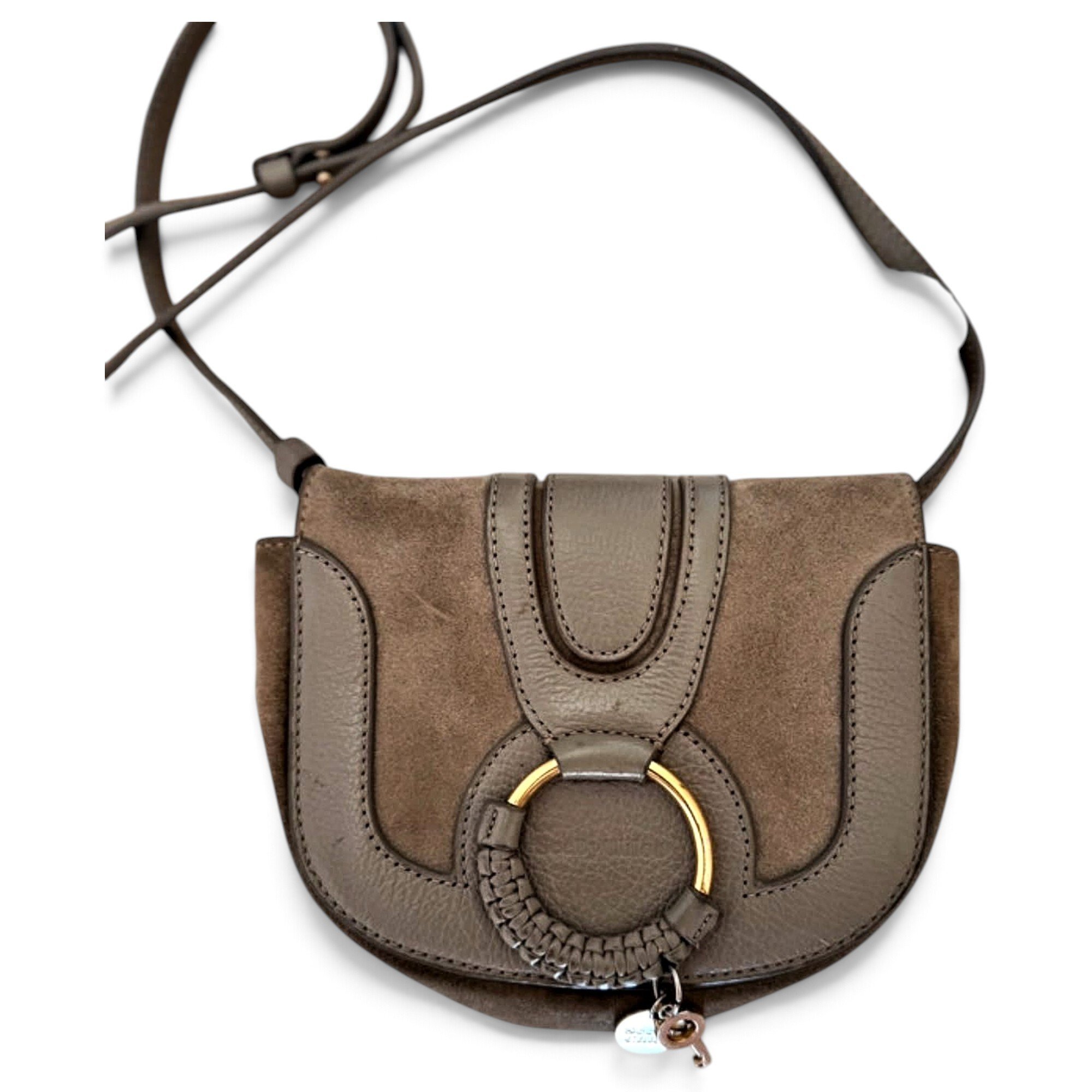 Leather crossbody bag