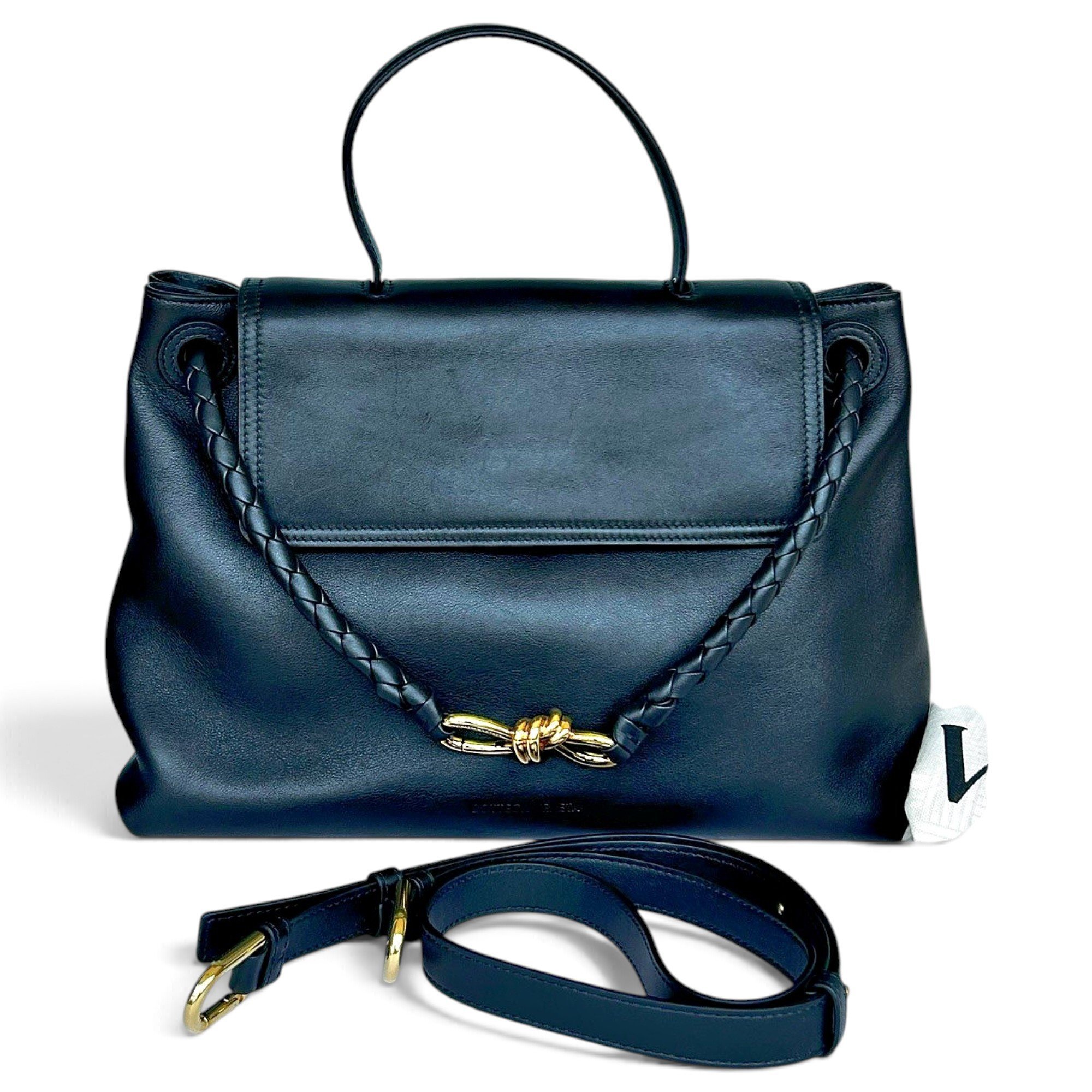 Leather handbag