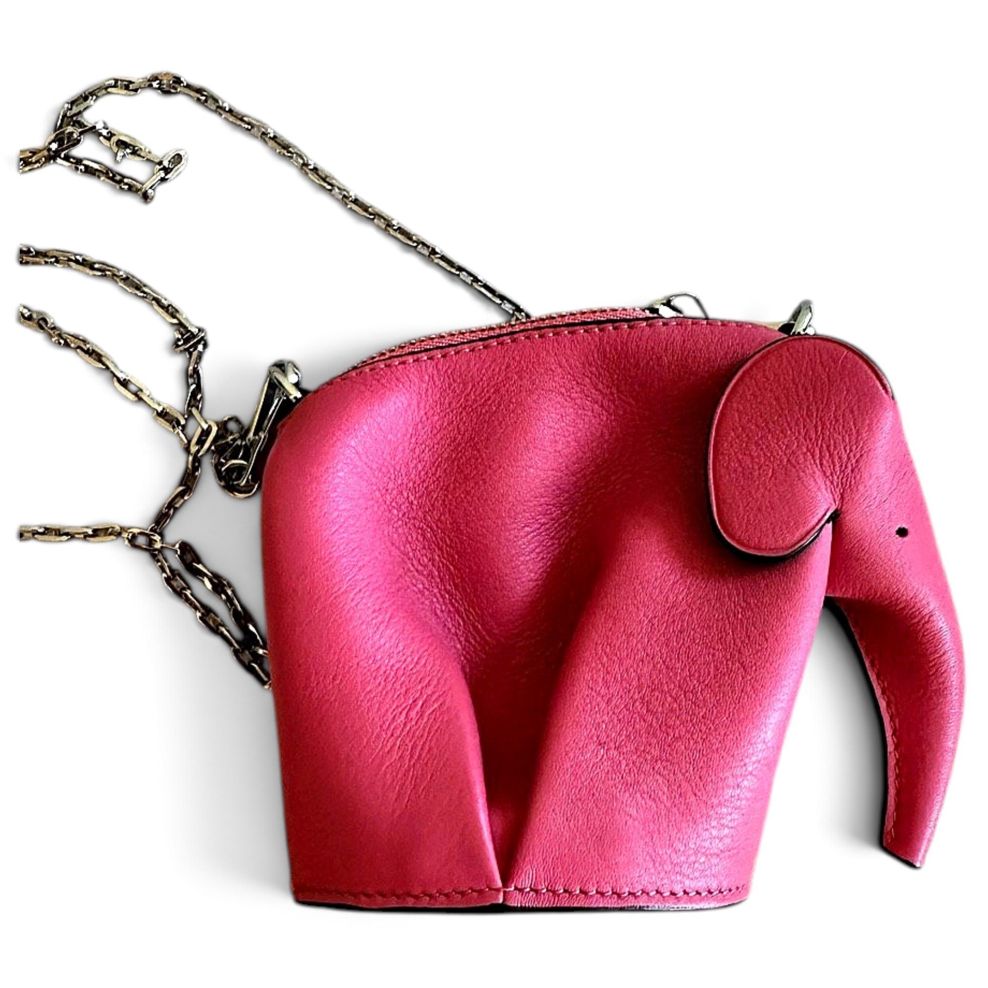 Animals leather mini bag
