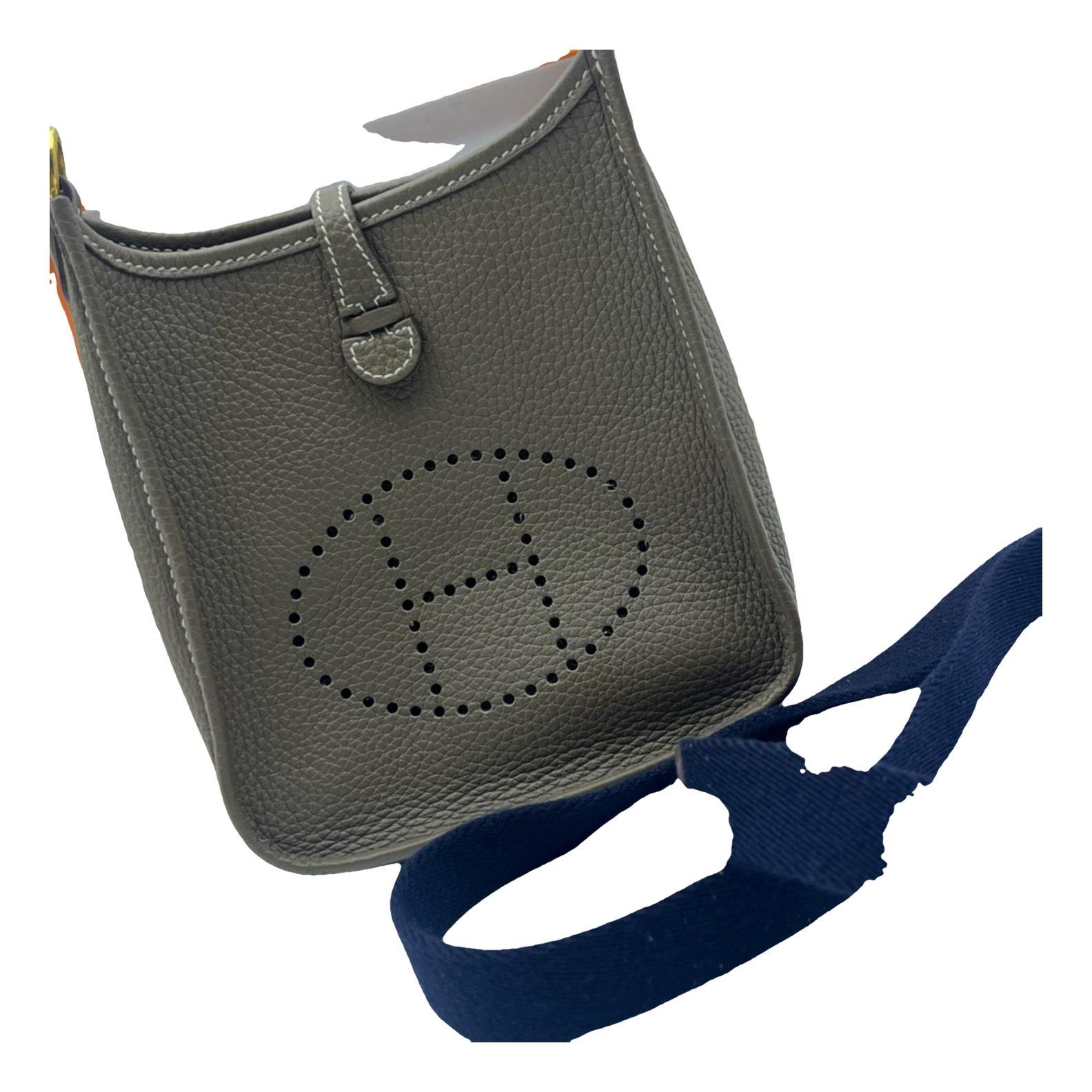 Mini Evelyne leather handbag