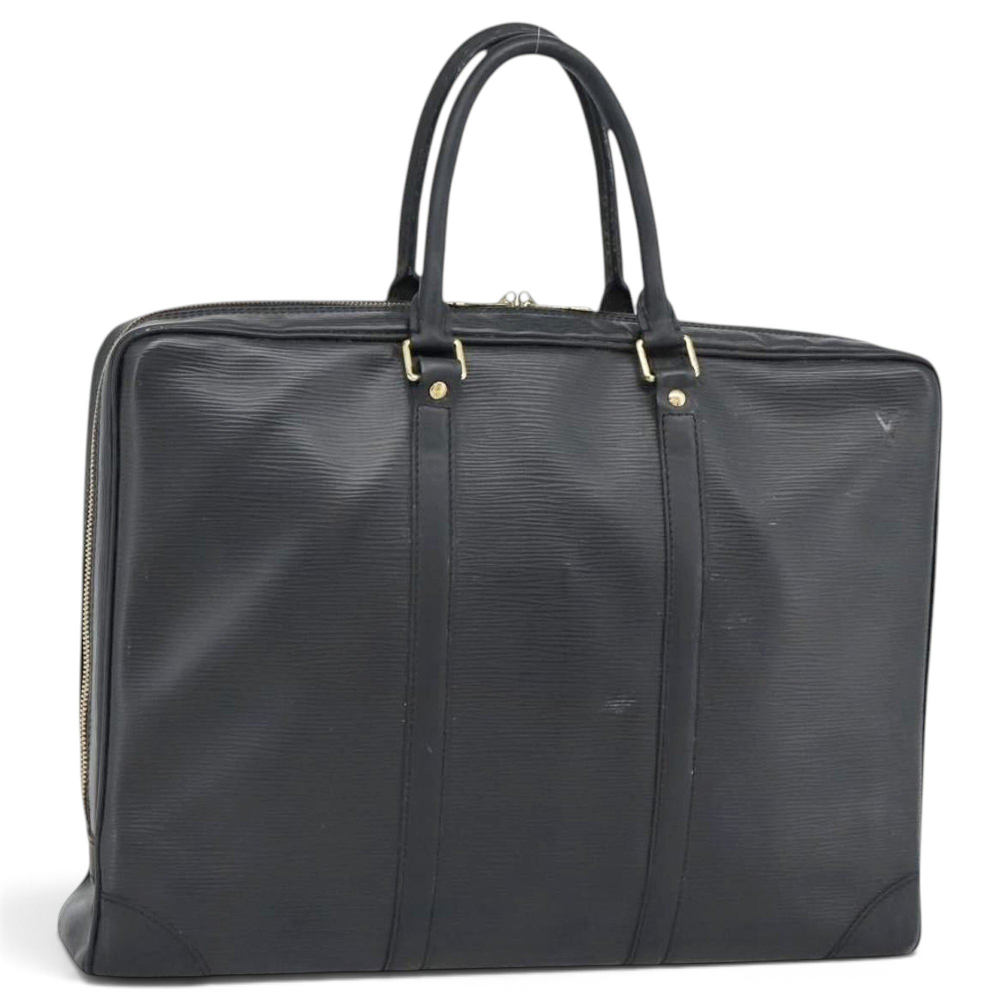 Porte Documents Voyage leather handbag