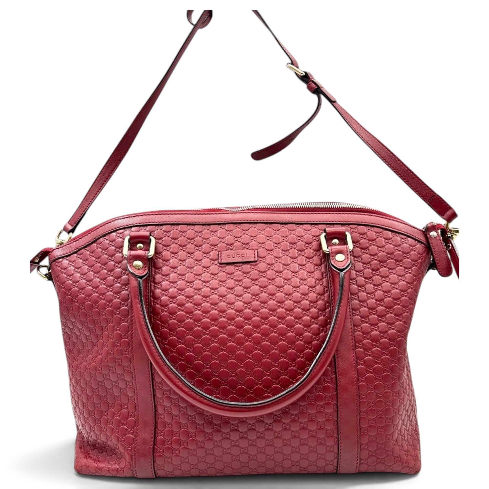 Leather handbag