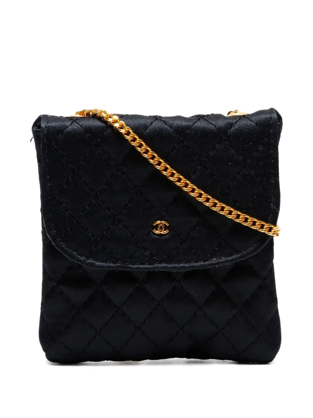 1990-2000s diamond-quilted mini bag