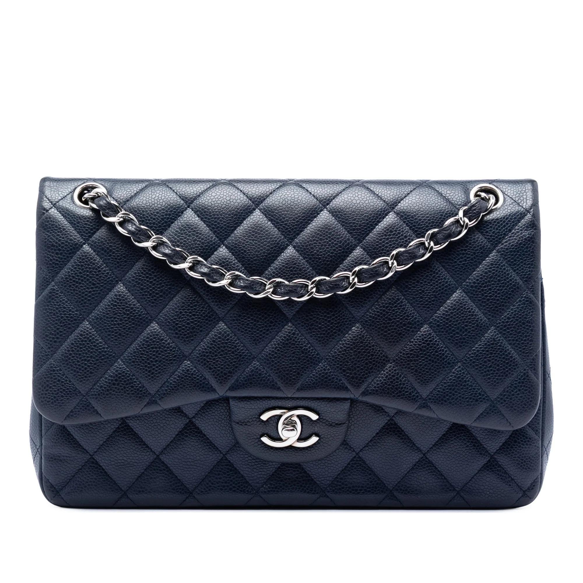 Wallet On Chain Boy Half Flap leather handbag