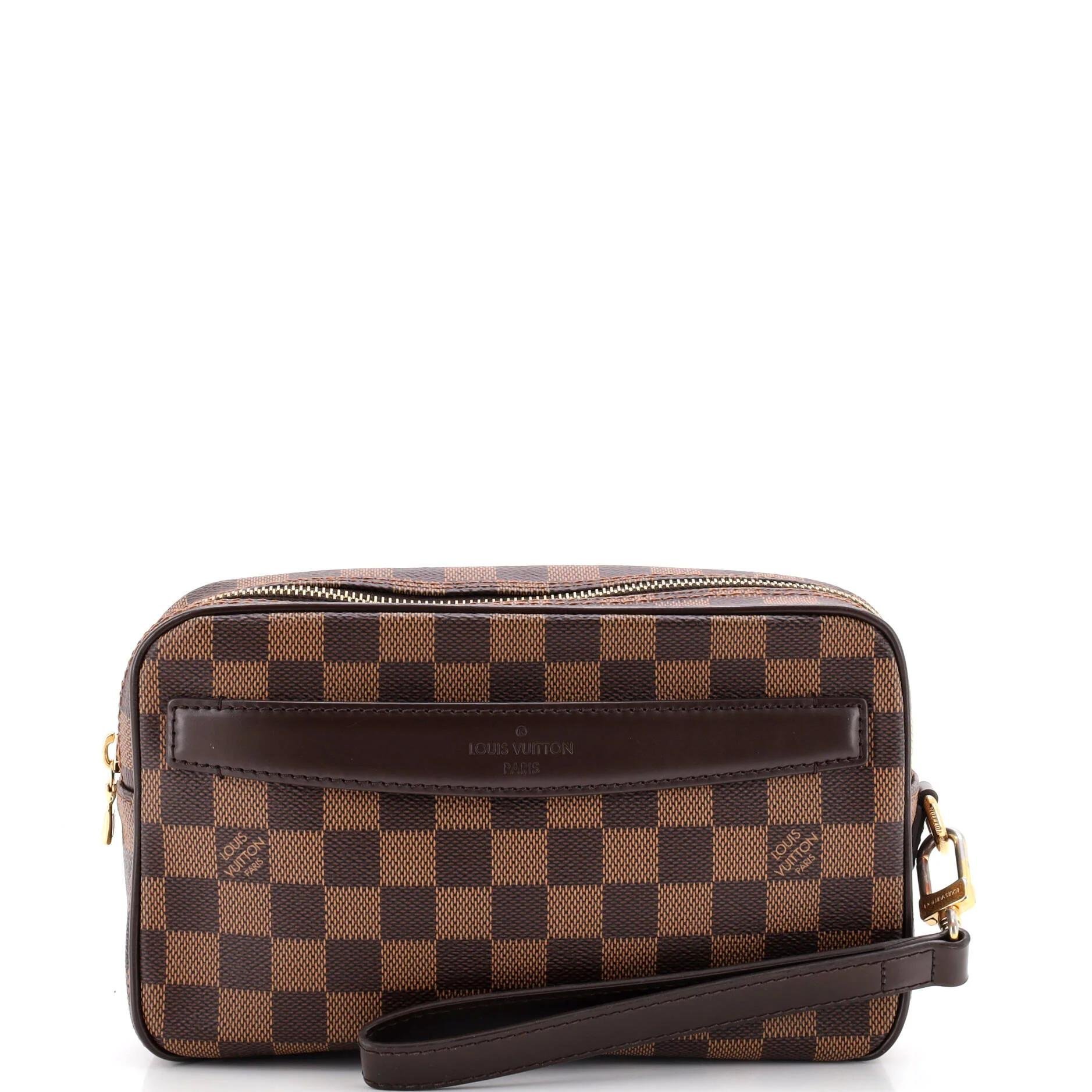 Saint Paul cloth clutch bag