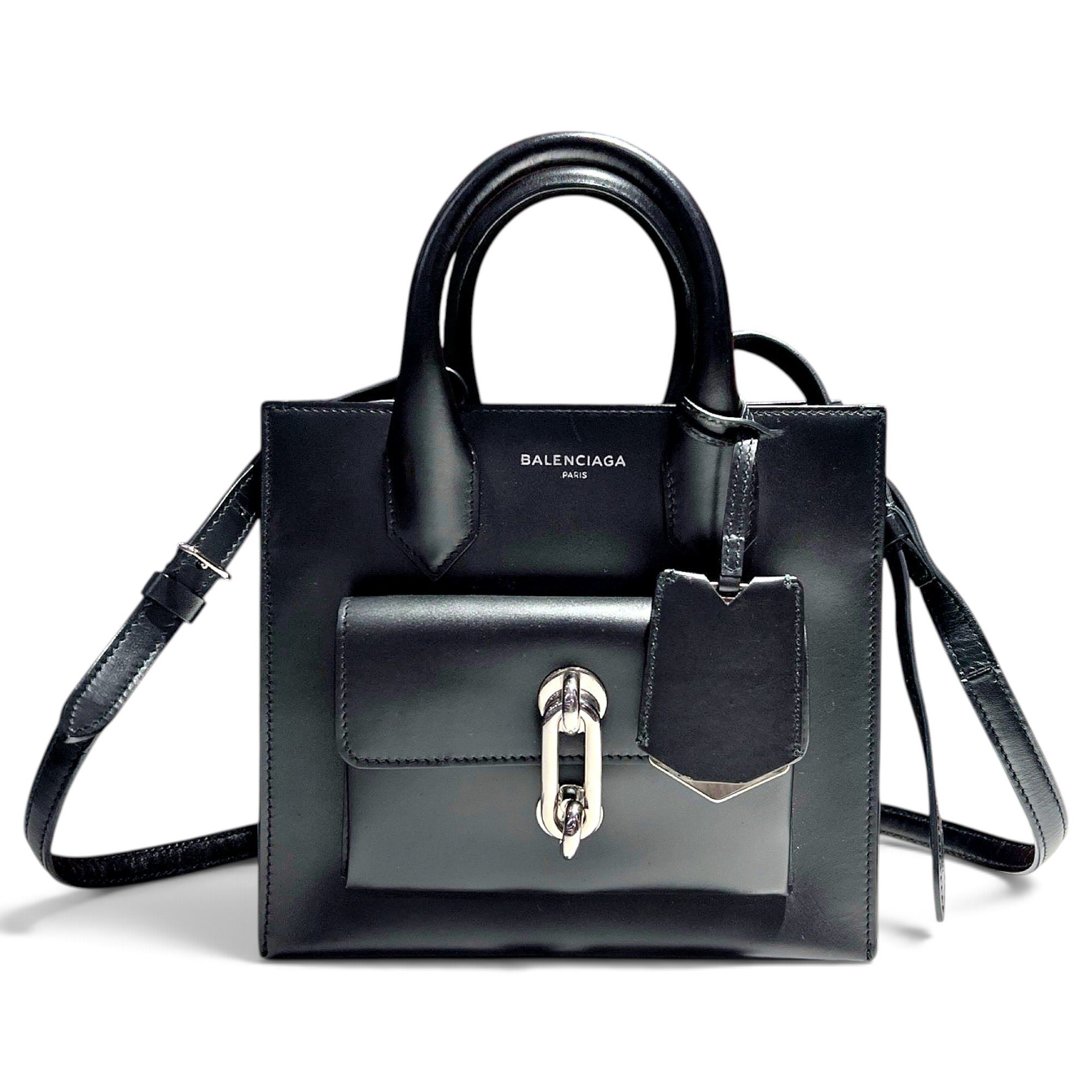 Maillon leather tote