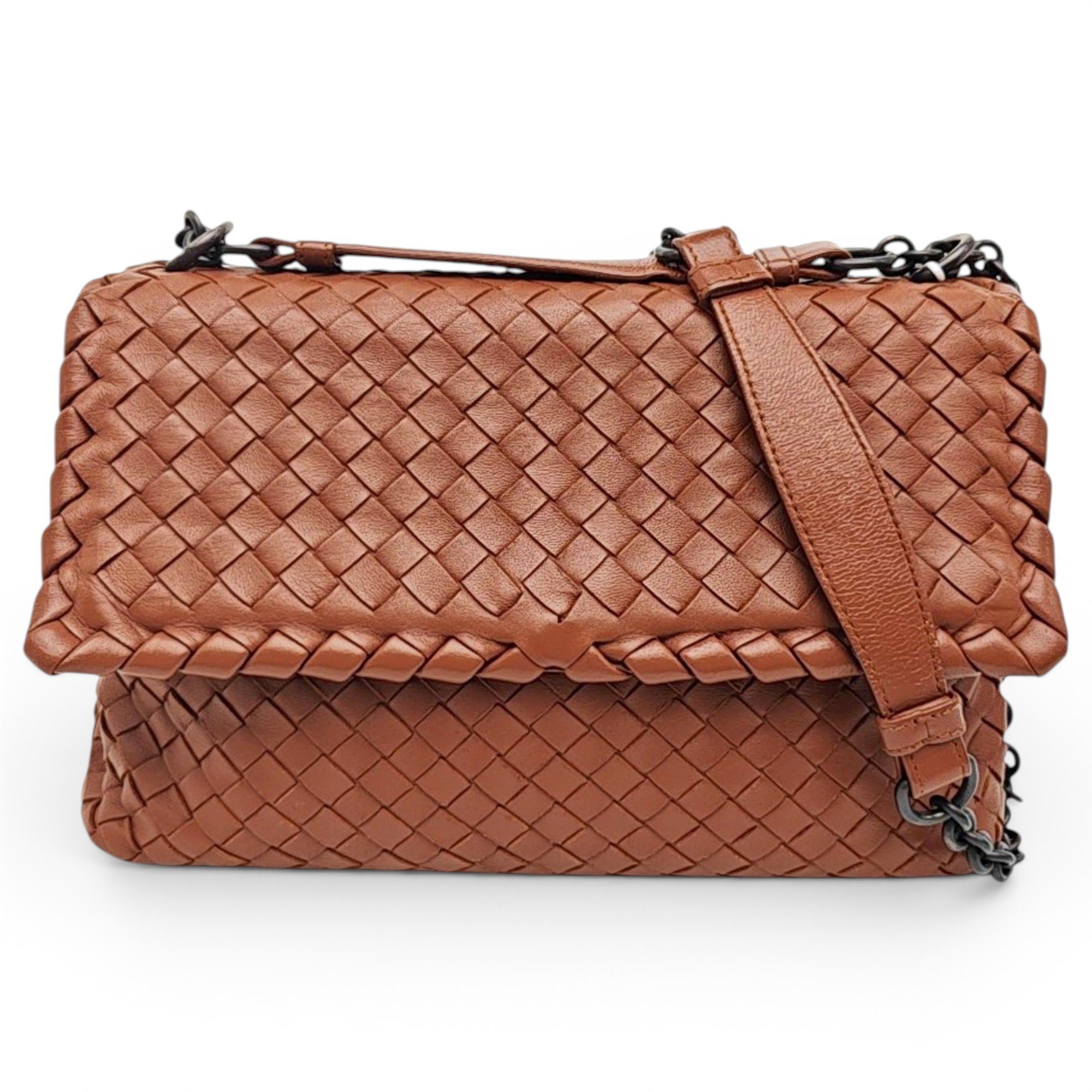 Olimpia leather crossbody bag