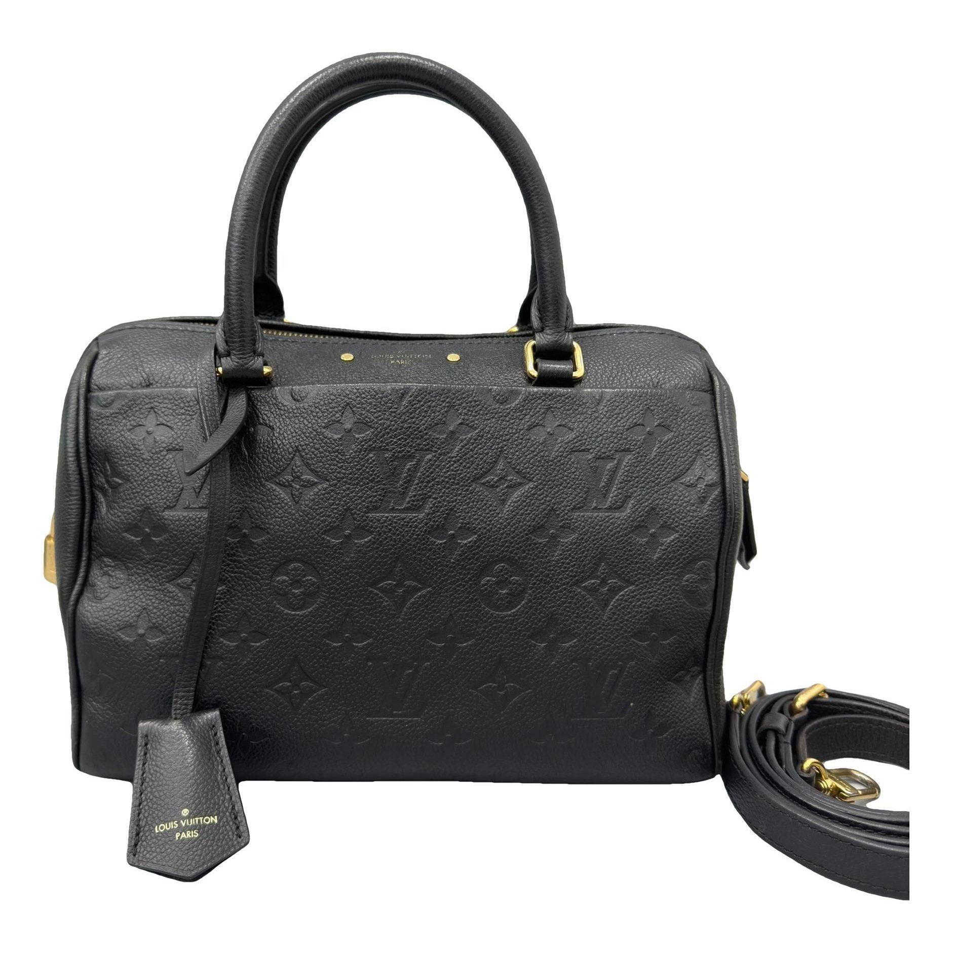Speedy Bandoulière leather handbag