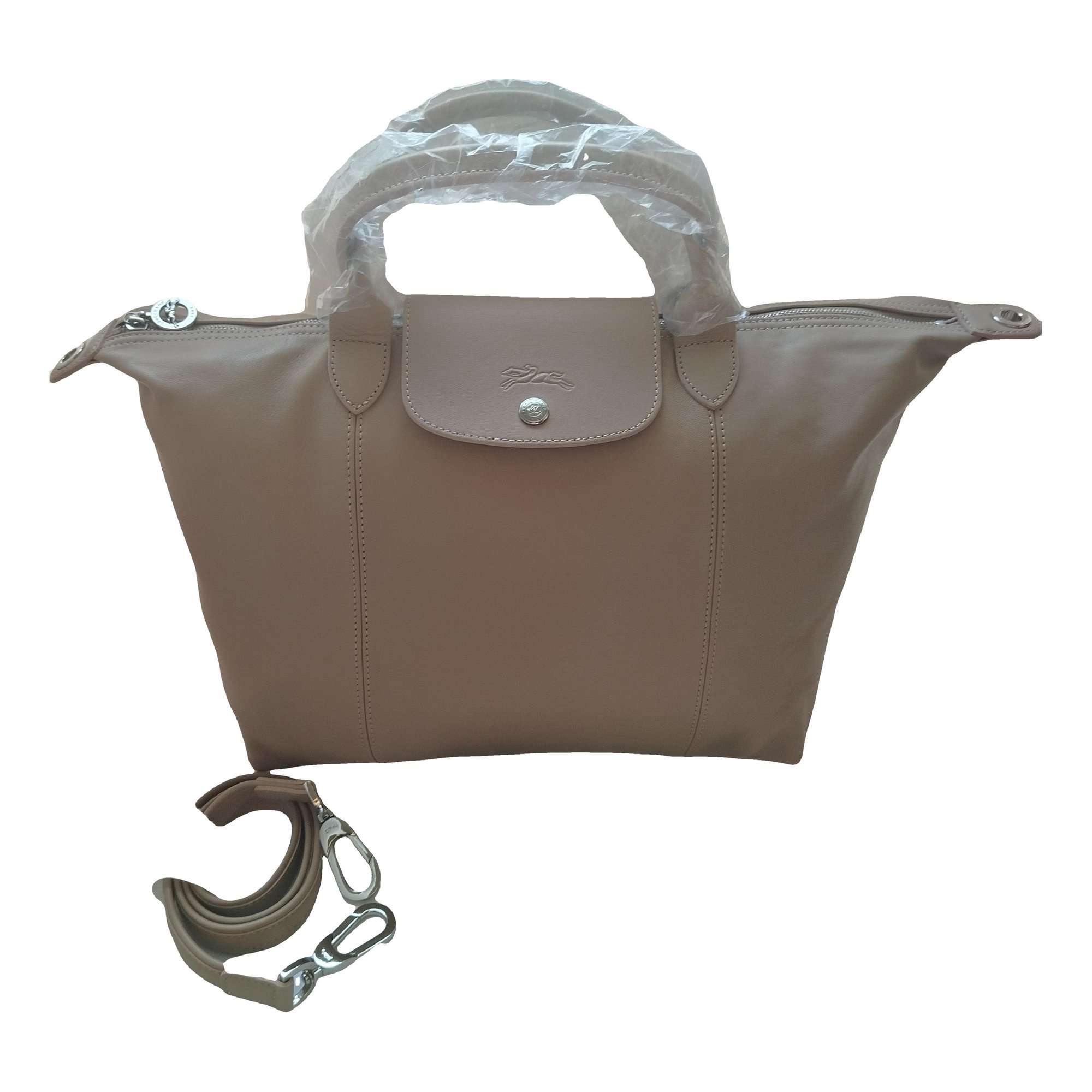 Pliage leather travel bag
