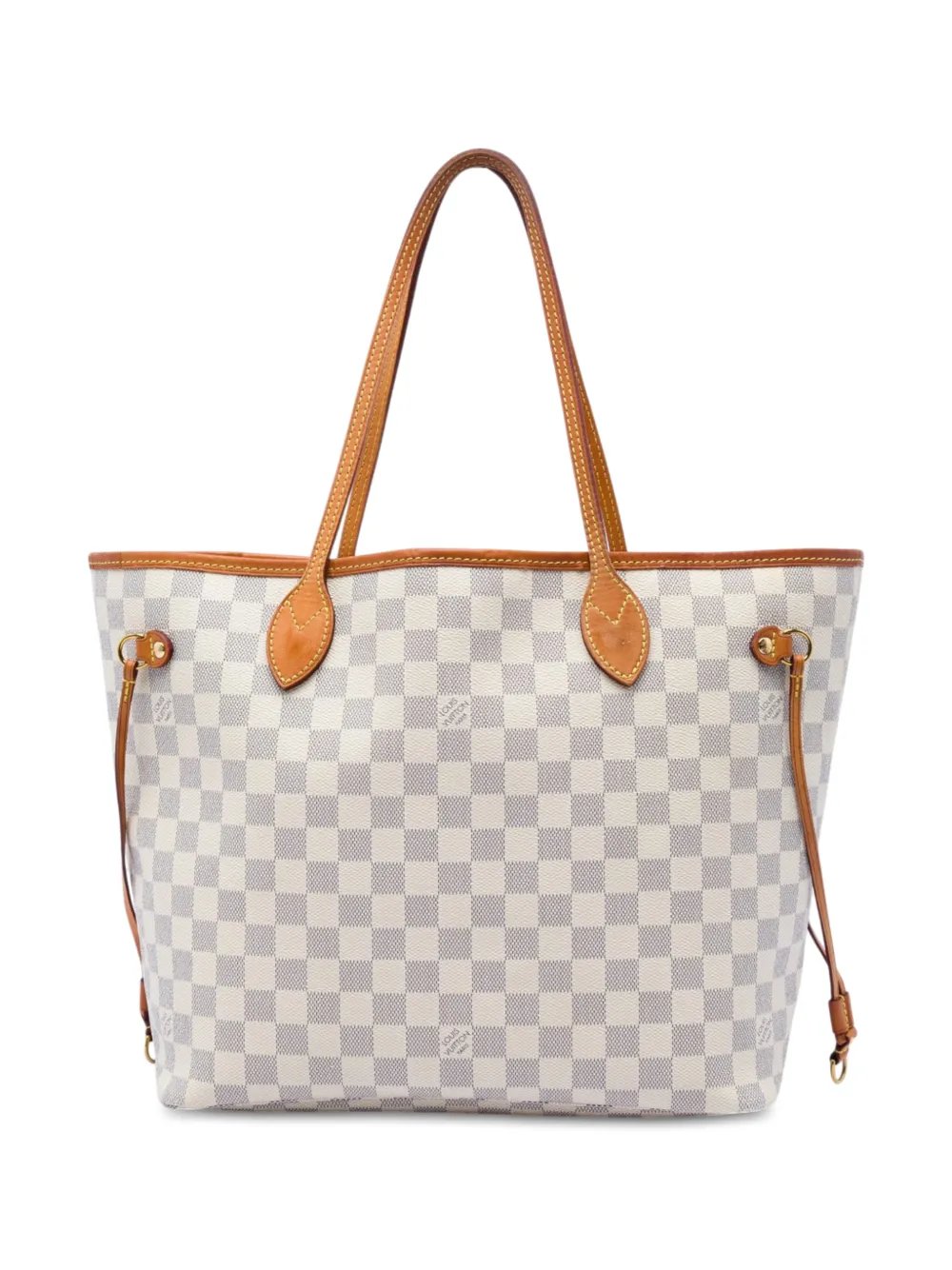 2019 Damier Azur Neverfull MM tote bag