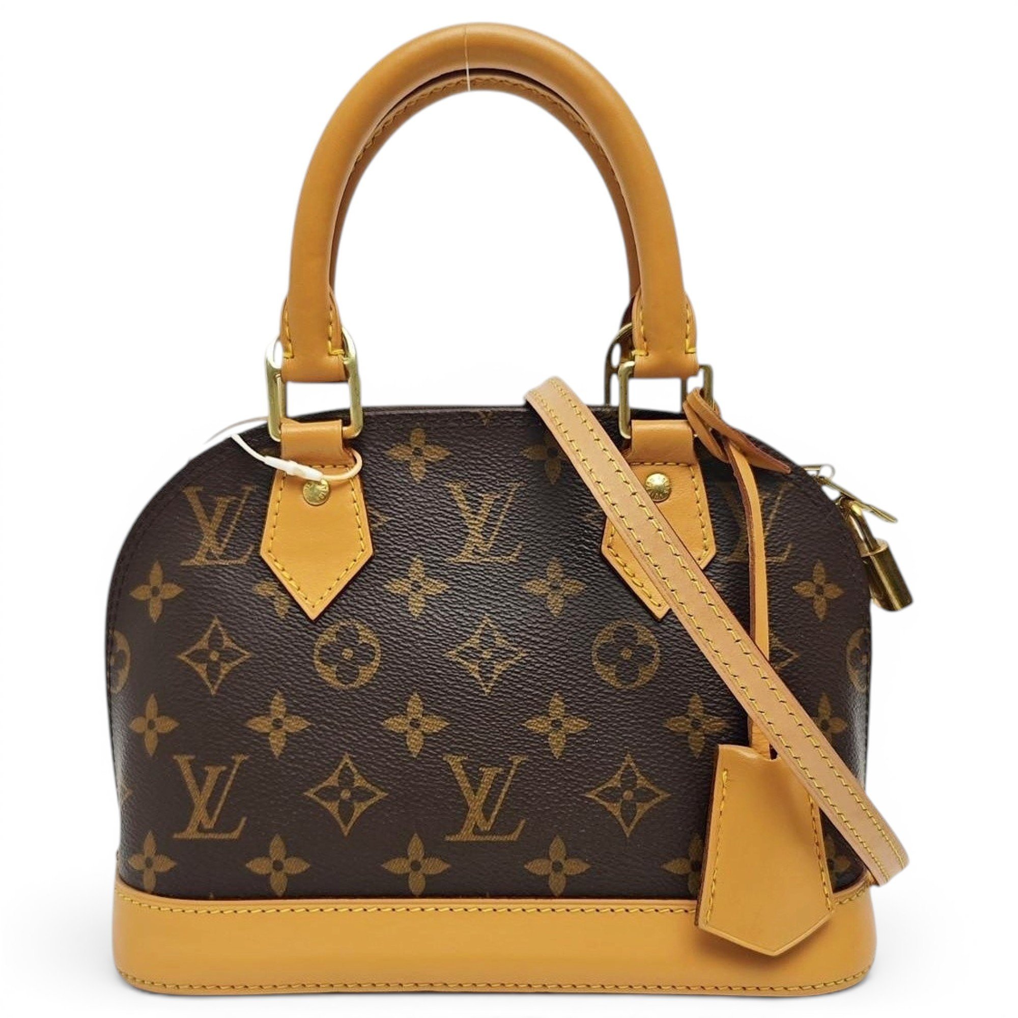 Alma leather handbag