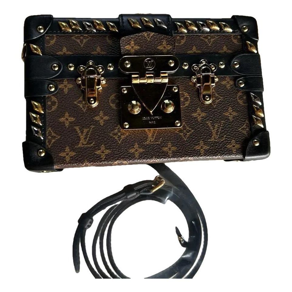 Petite Malle vinyl handbag