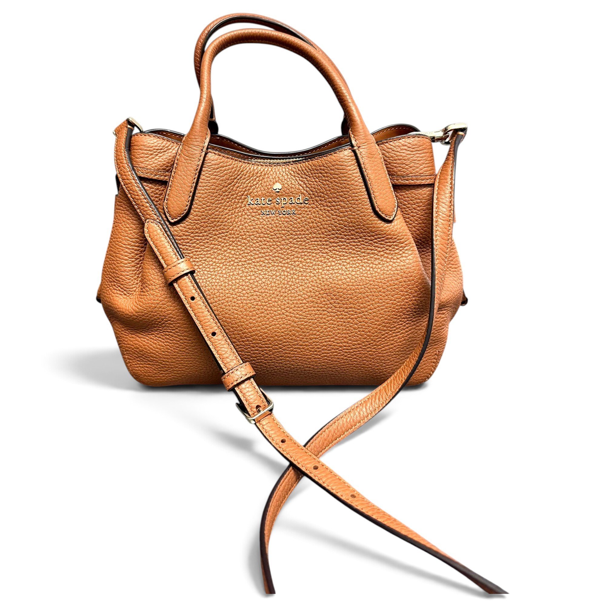 Leather crossbody bag