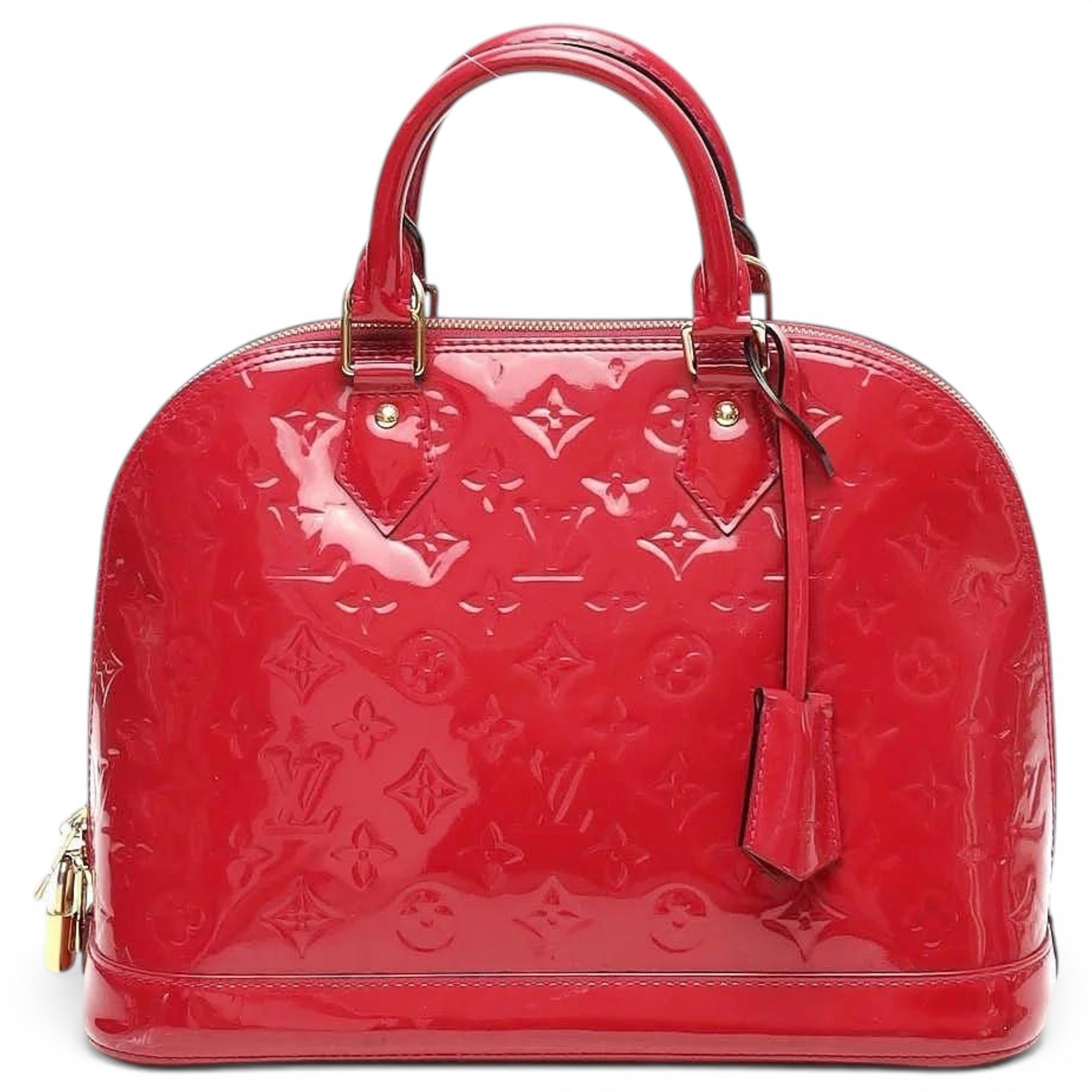 Alma patent leather handbag