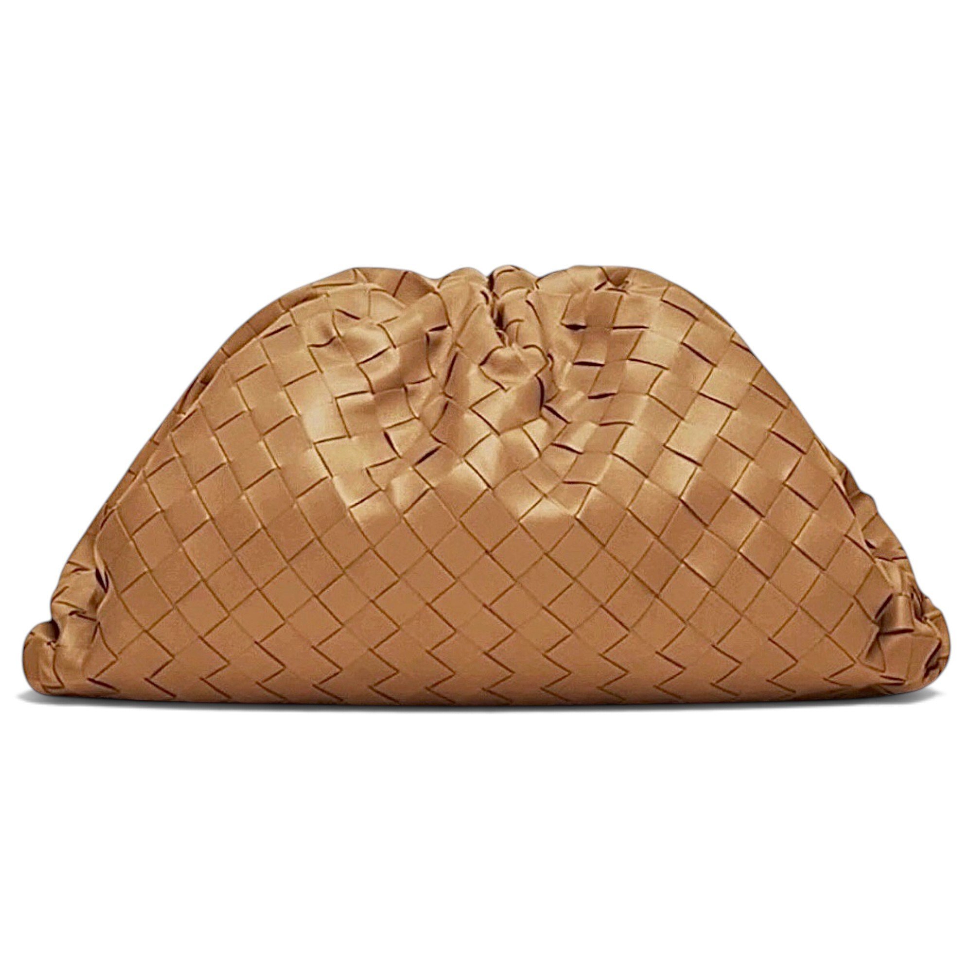 Pouch leather handbag