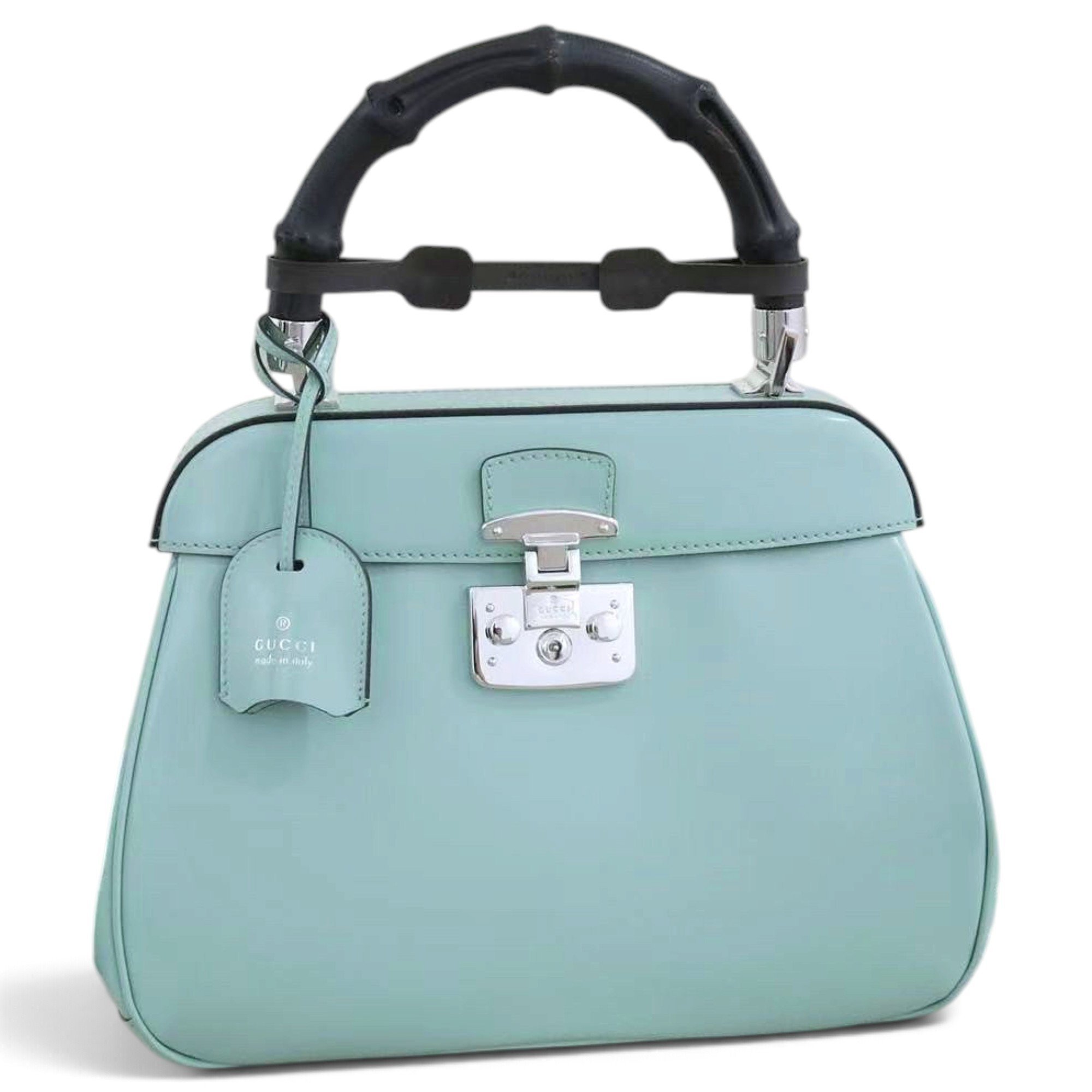 Lady Lock leather handbag