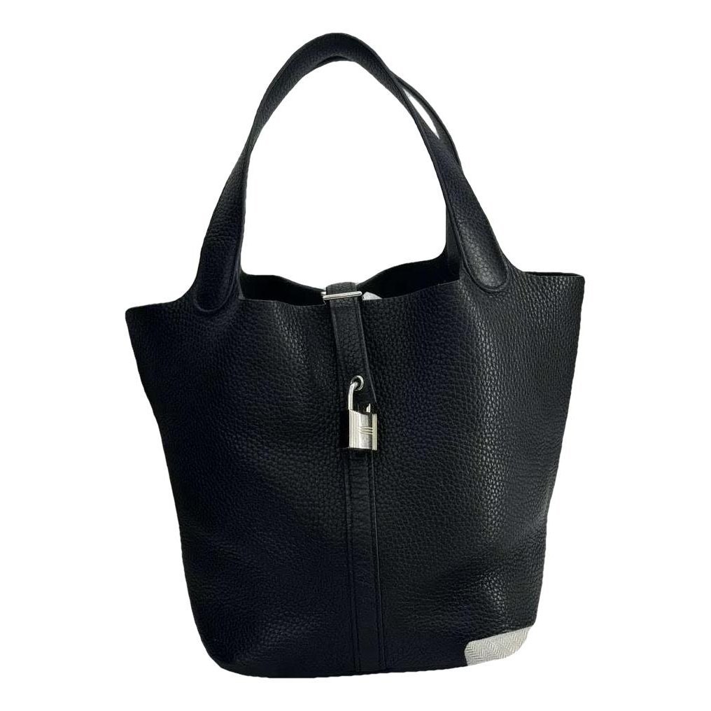 Picotin leather handbag