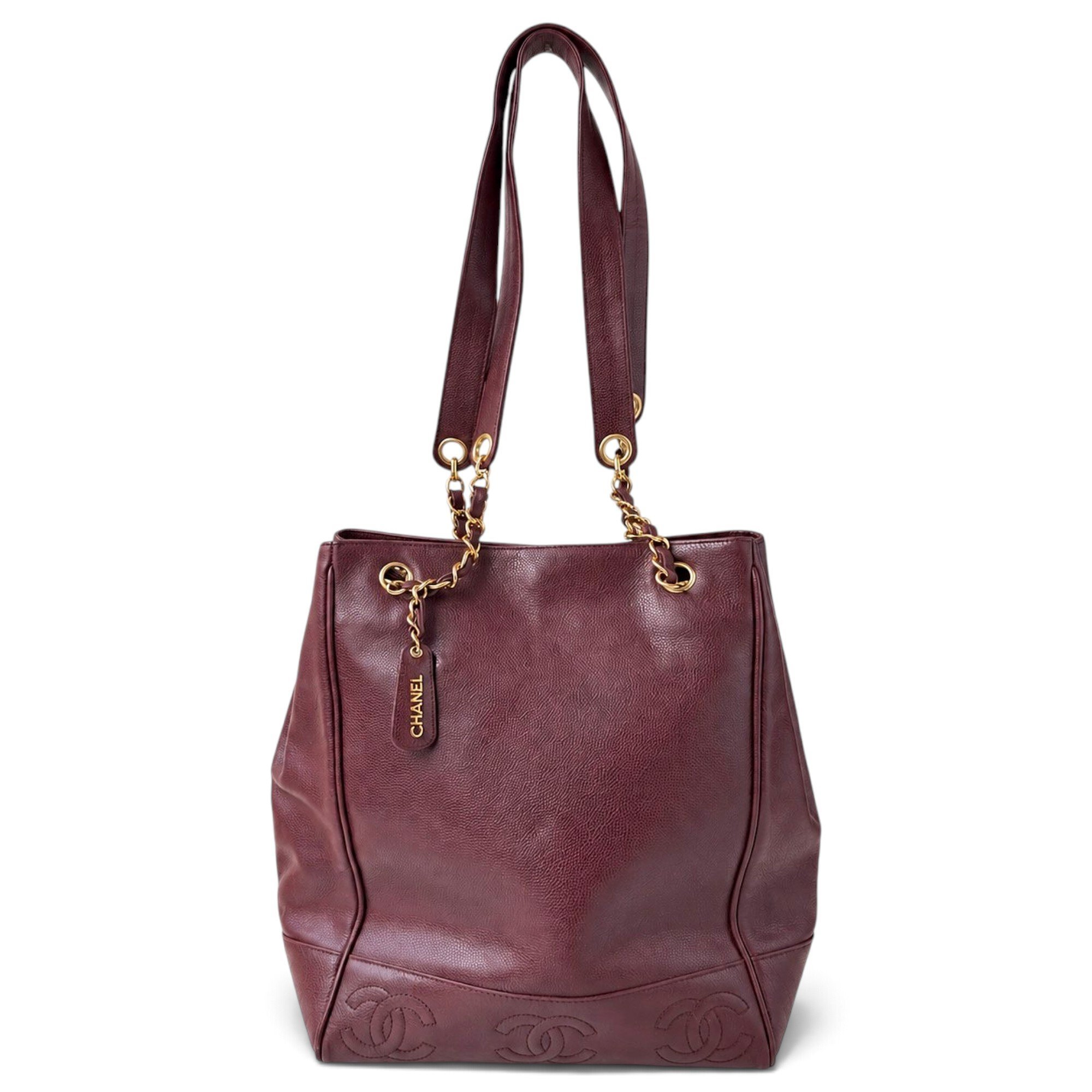 Leather handbag