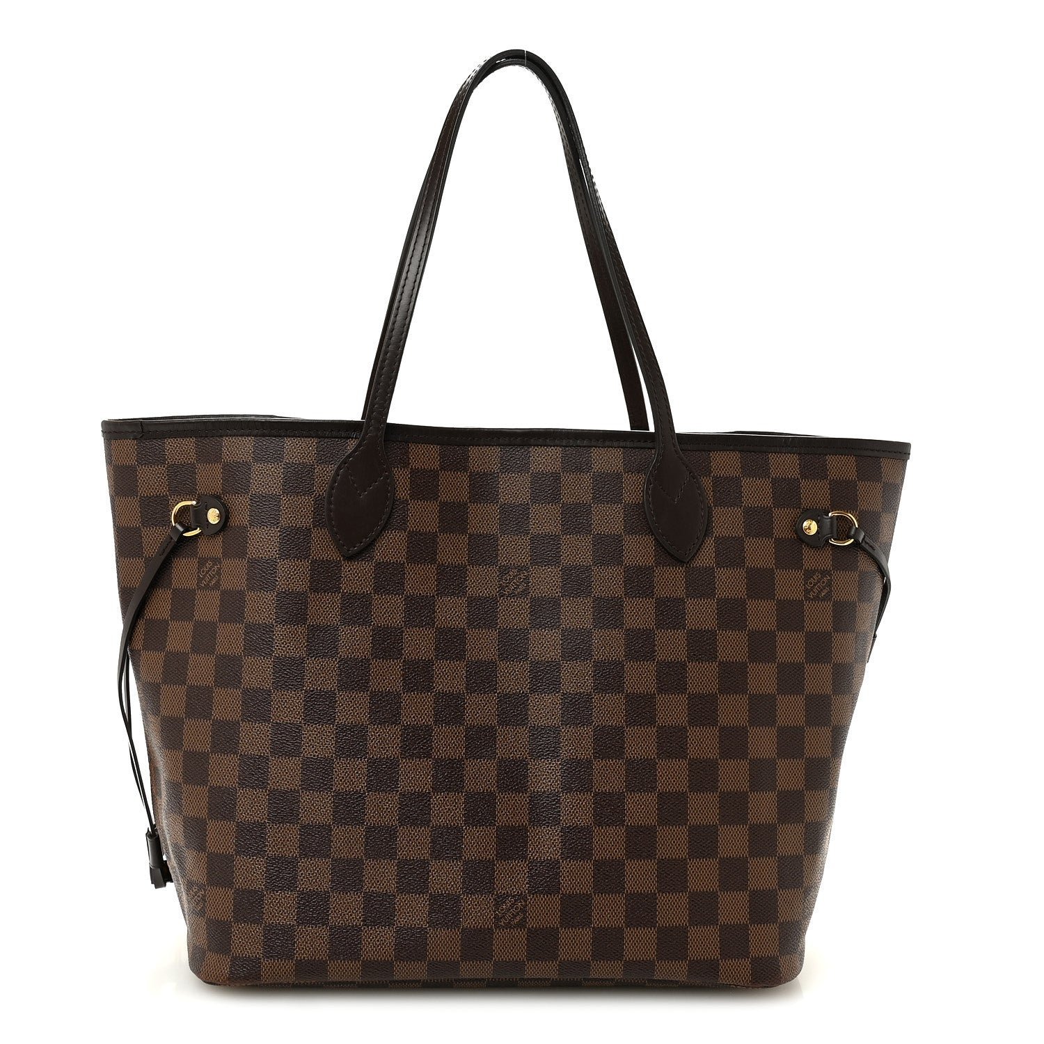 Louis Vuitton Louis Vuitton Damier Ebene Neo Neverfull MM Rose Ballerine